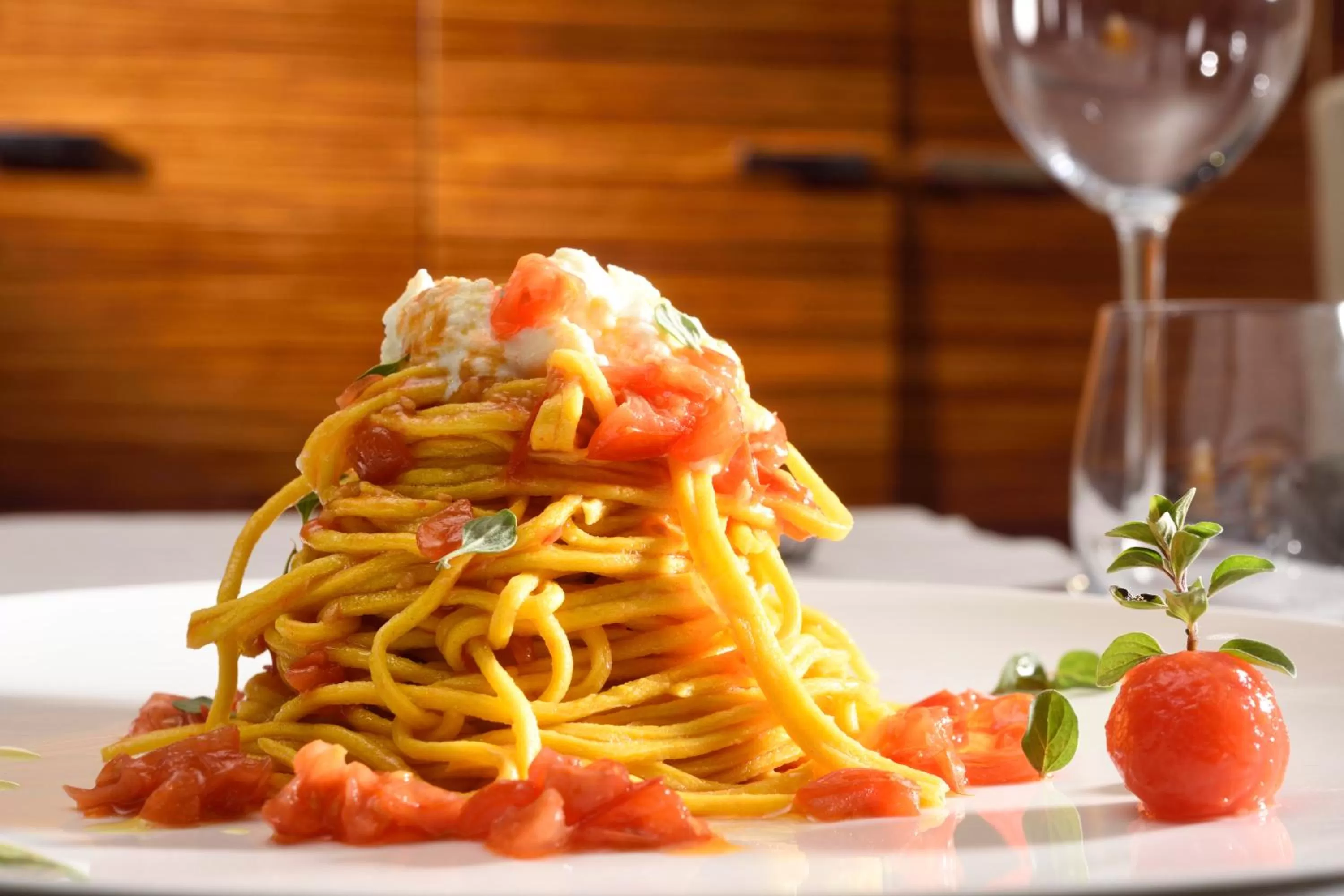 Food close-up in Hotel La Favorita