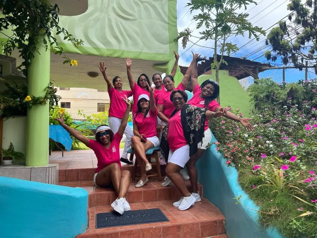 Garden in Hostal Casa Edén