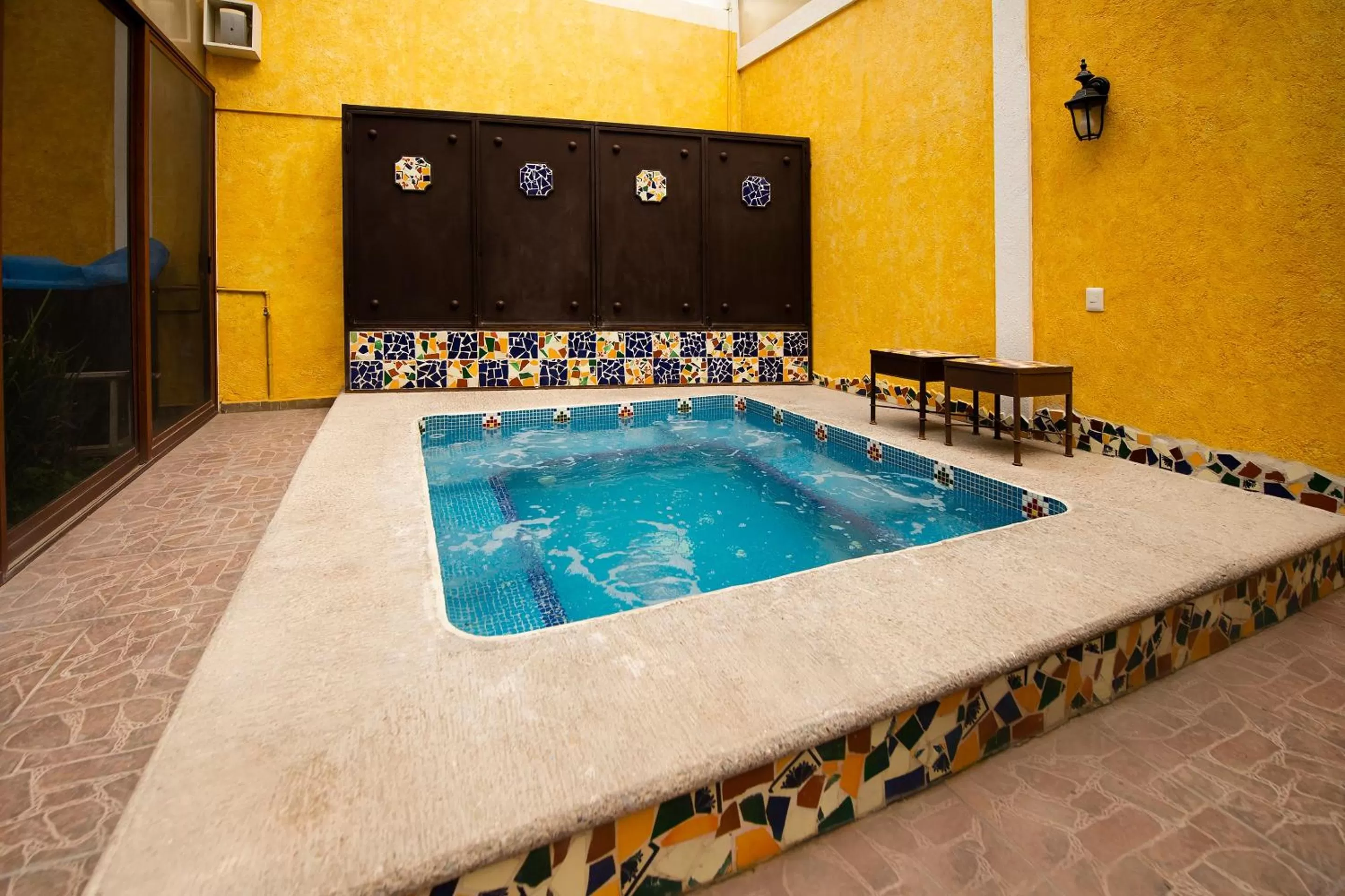 Swimming pool in La Casona Tequisquiapan Hotel & Spa