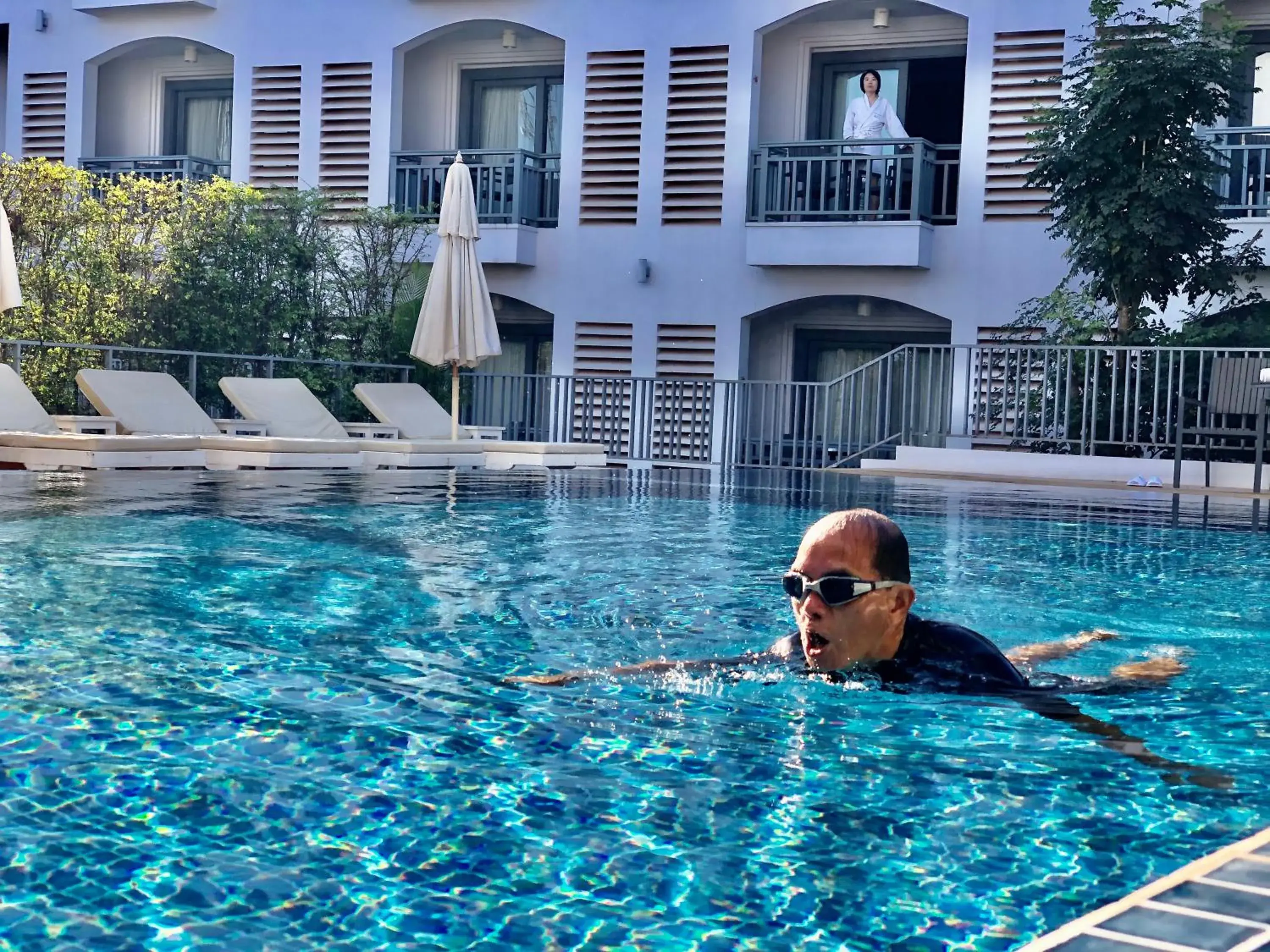 Swimming Pool in Damrei Angkor Hotel