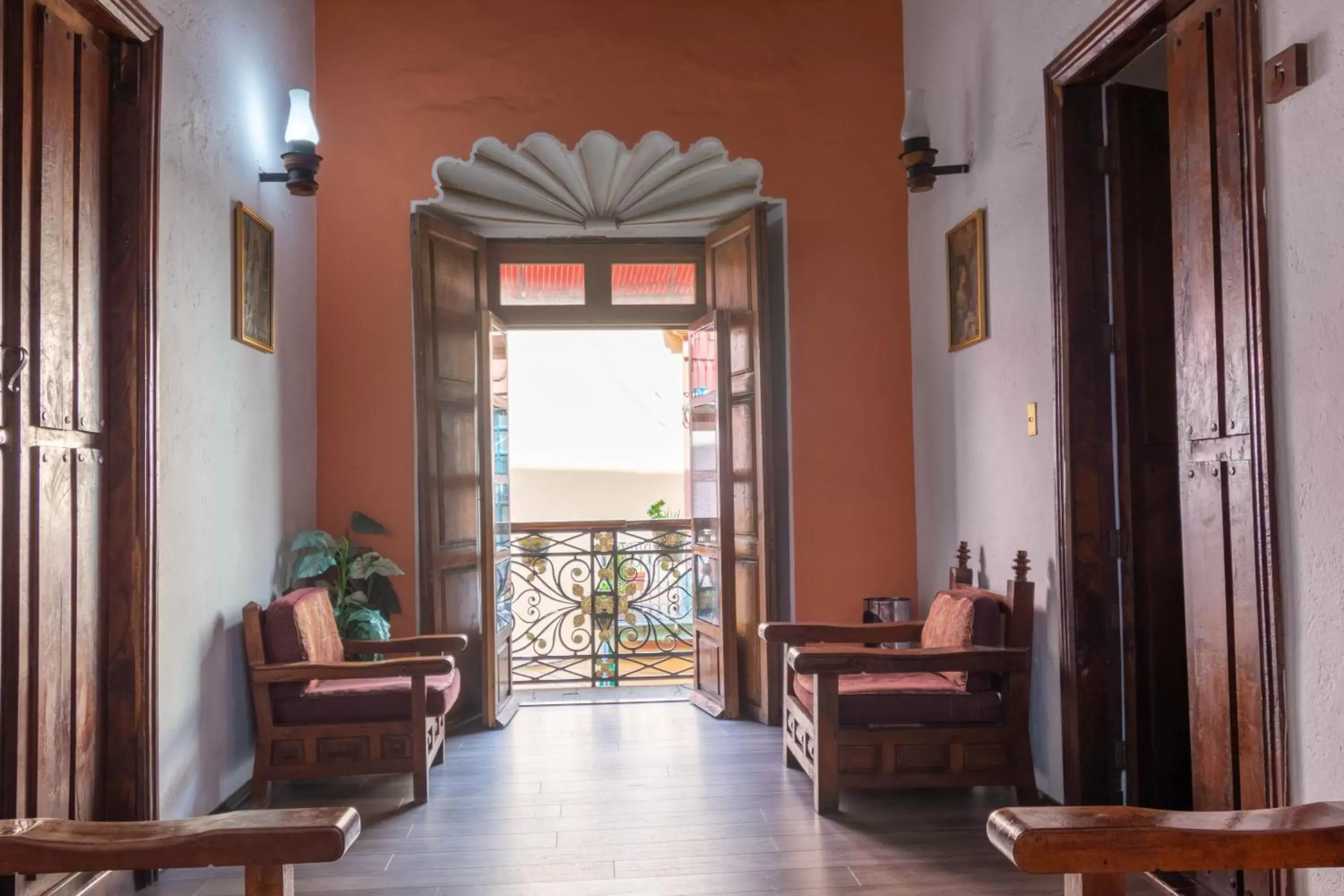 Living room, Seating Area in Hosteria del Frayle