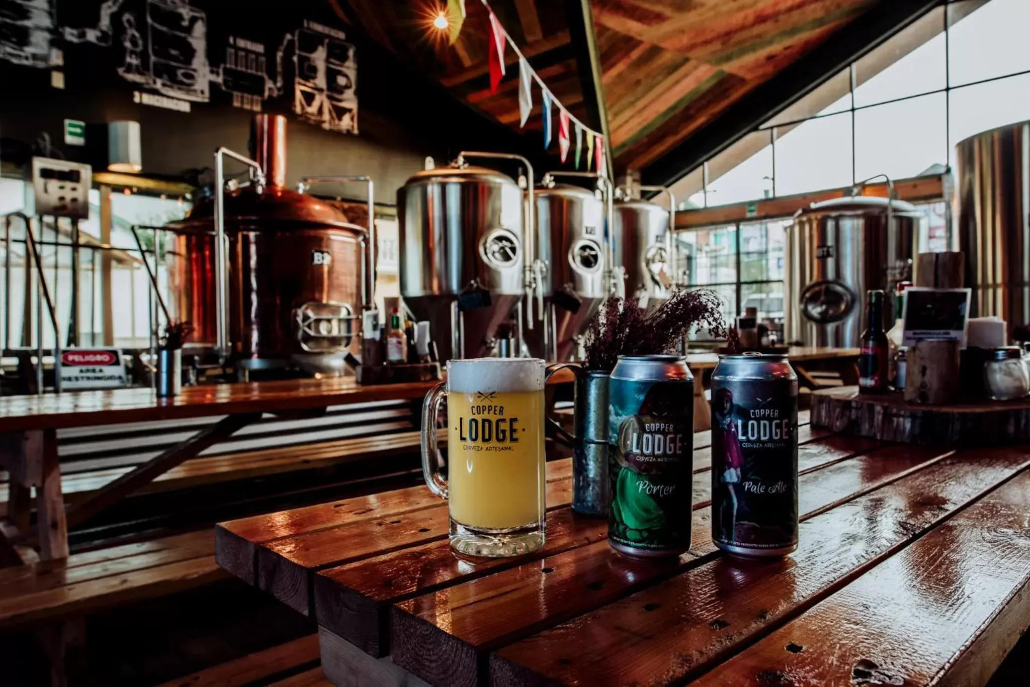 Alcoholic drinks in The Lodge At Creel Eco - Hotel & Spa