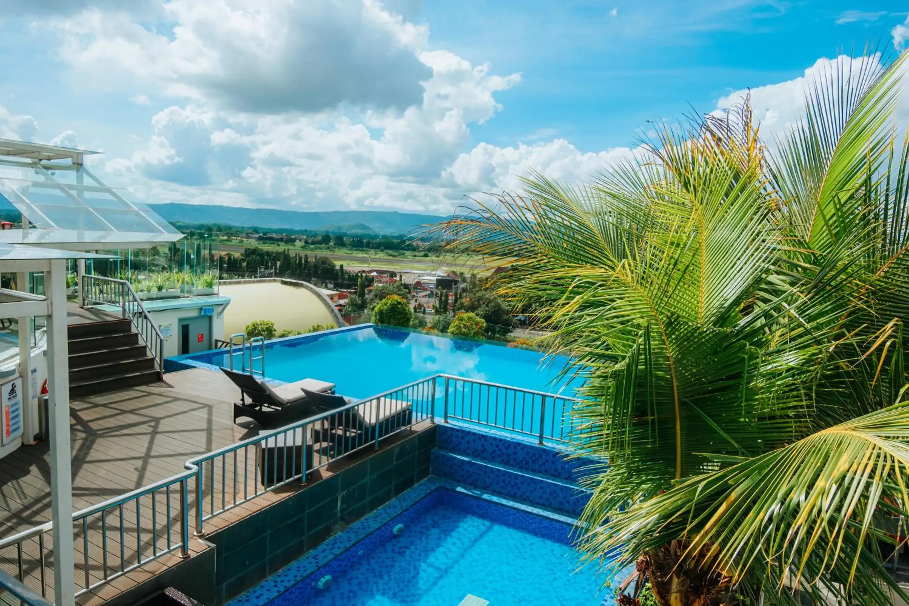 Pool View in Platinum Adisucipto Yogyakarta Hotel & Conference Center