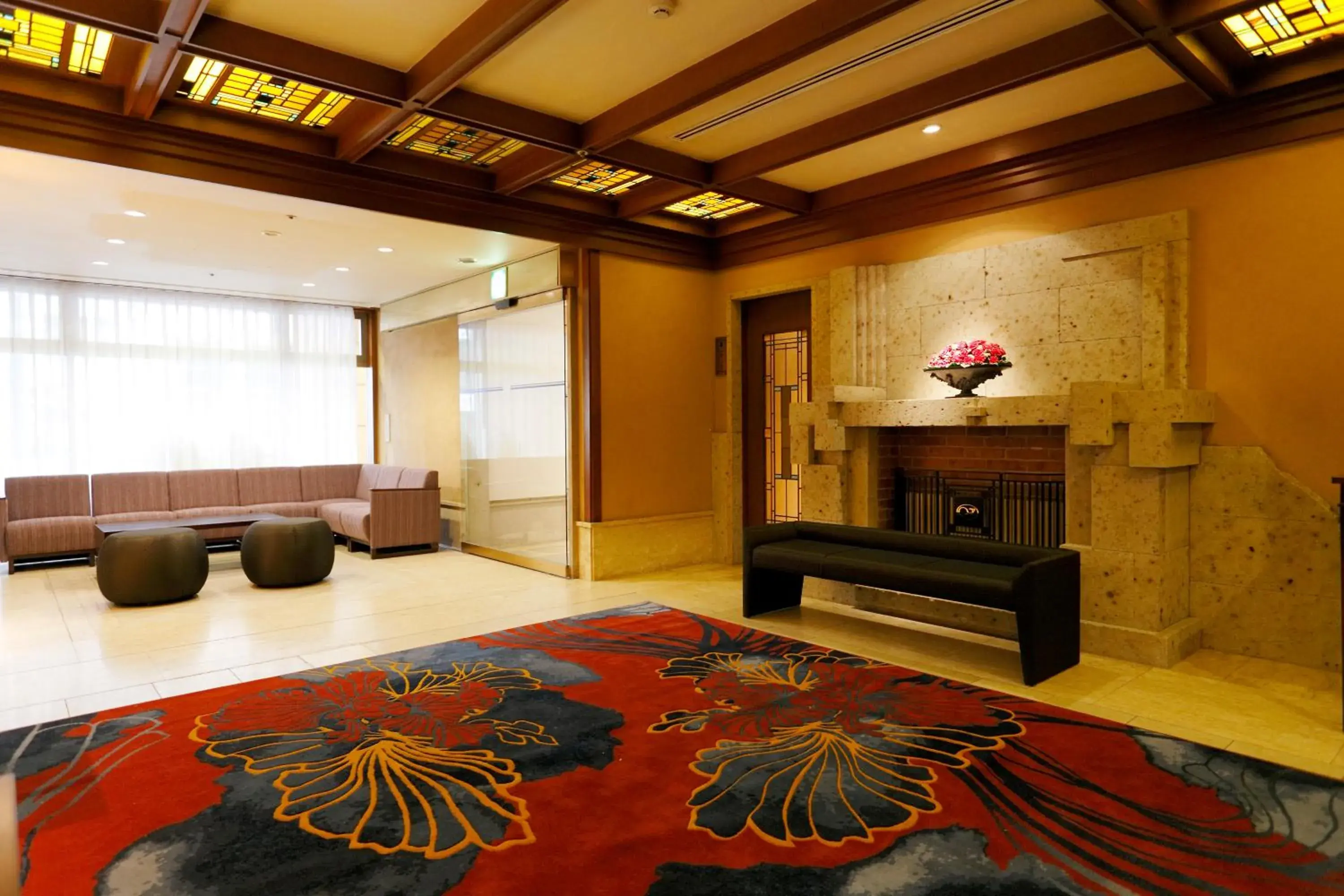 Lobby or reception in Ryogoku View Hotel