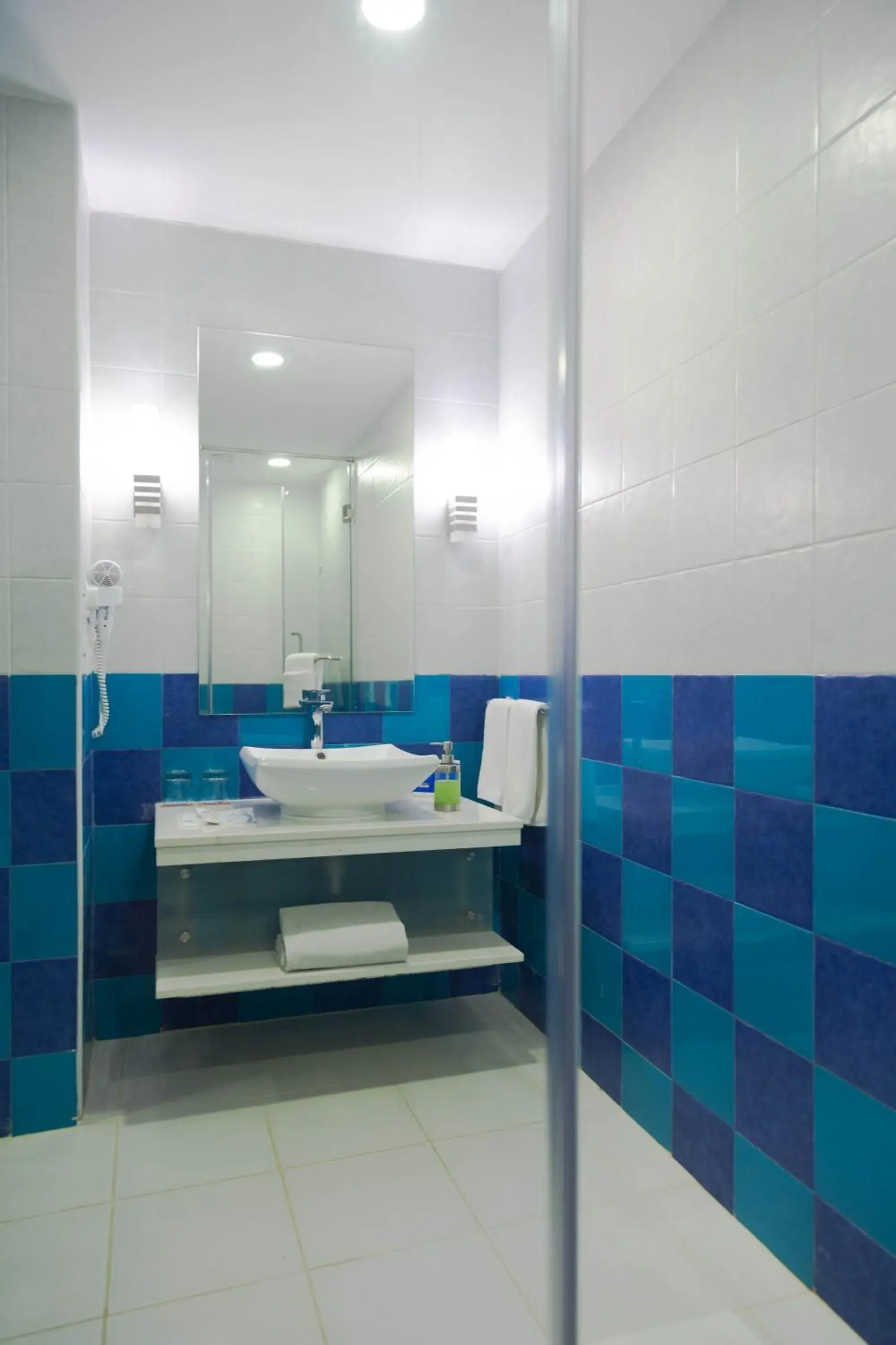 Bathroom in Kalyan Grand - a business hotel