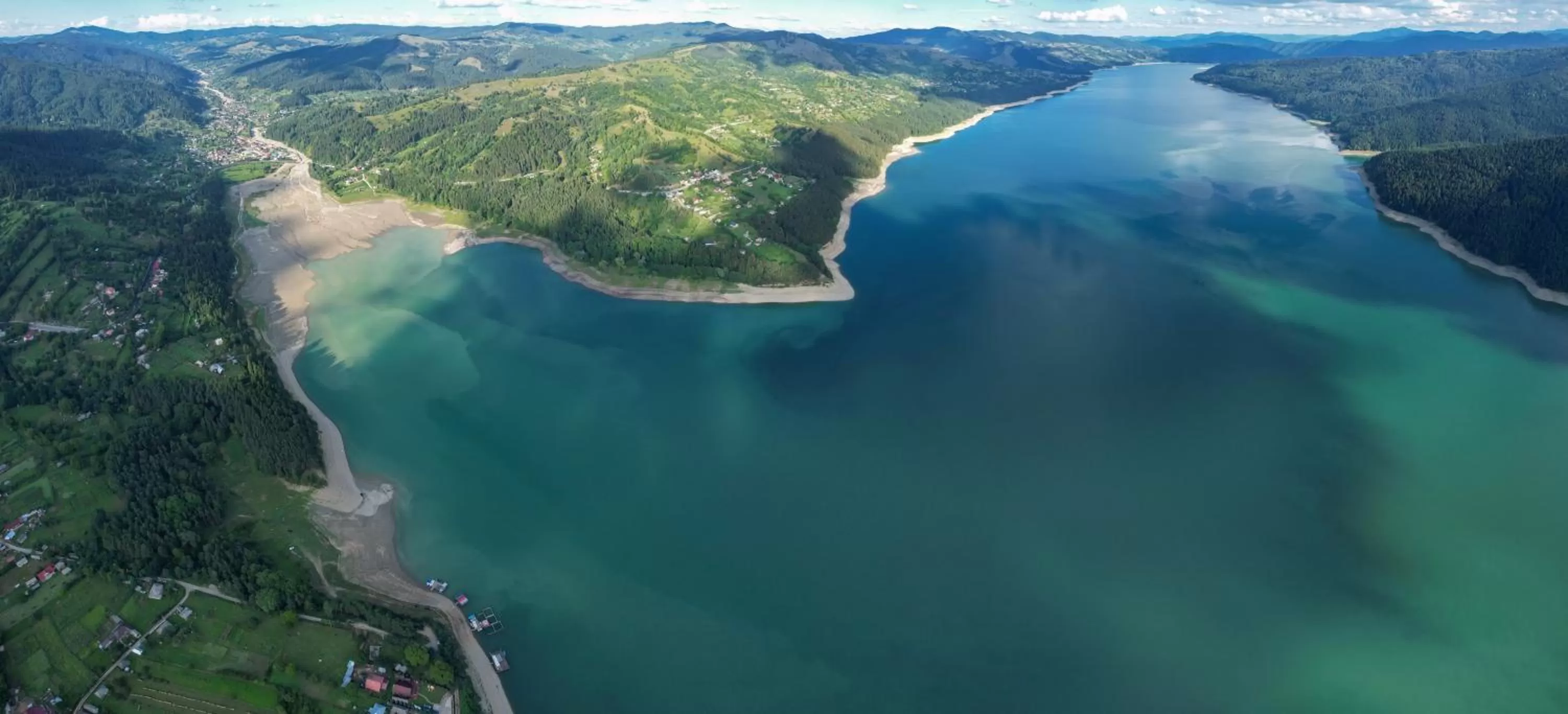 Bird's eye view in Gradinile Romane