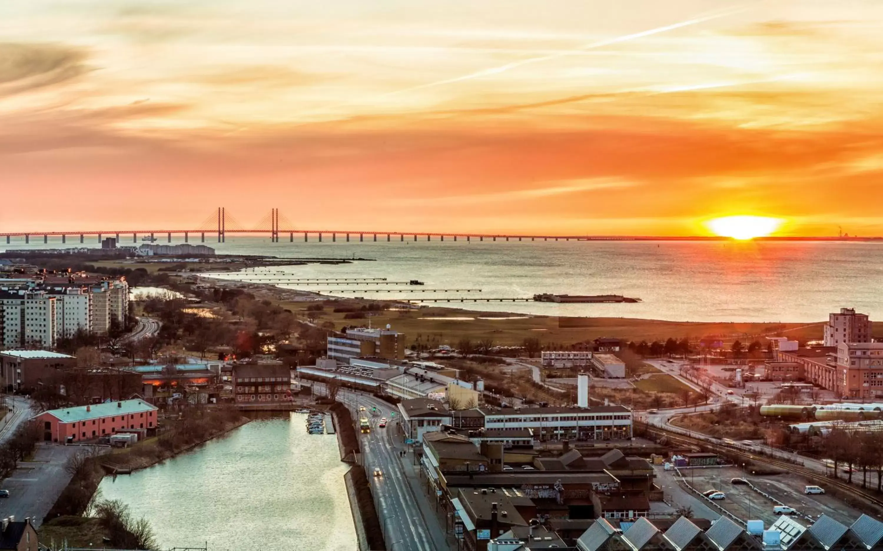 Sea view, Sunrise/Sunset in Clarion Hotel Malmö Live