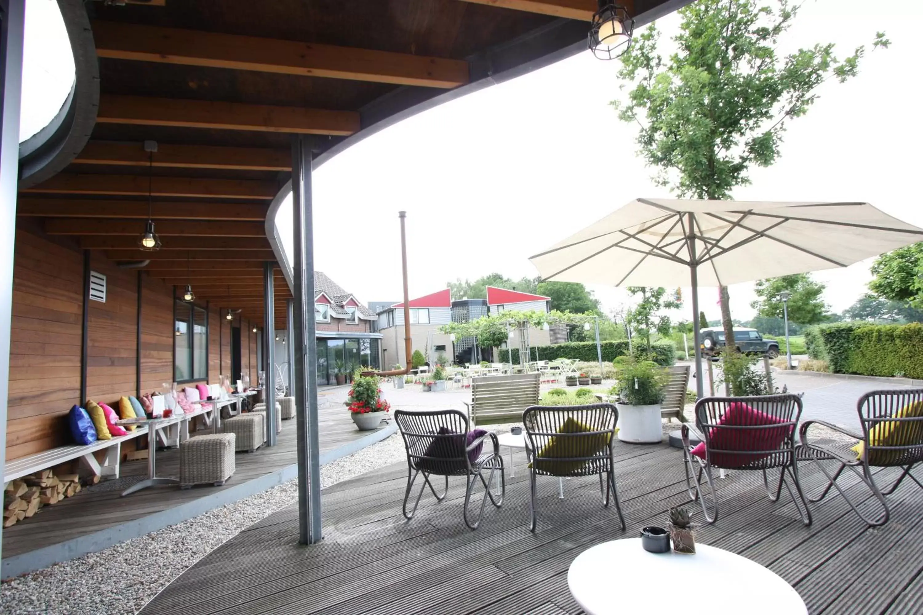 Patio, Restaurant/Places to Eat in Droste's Herberg
