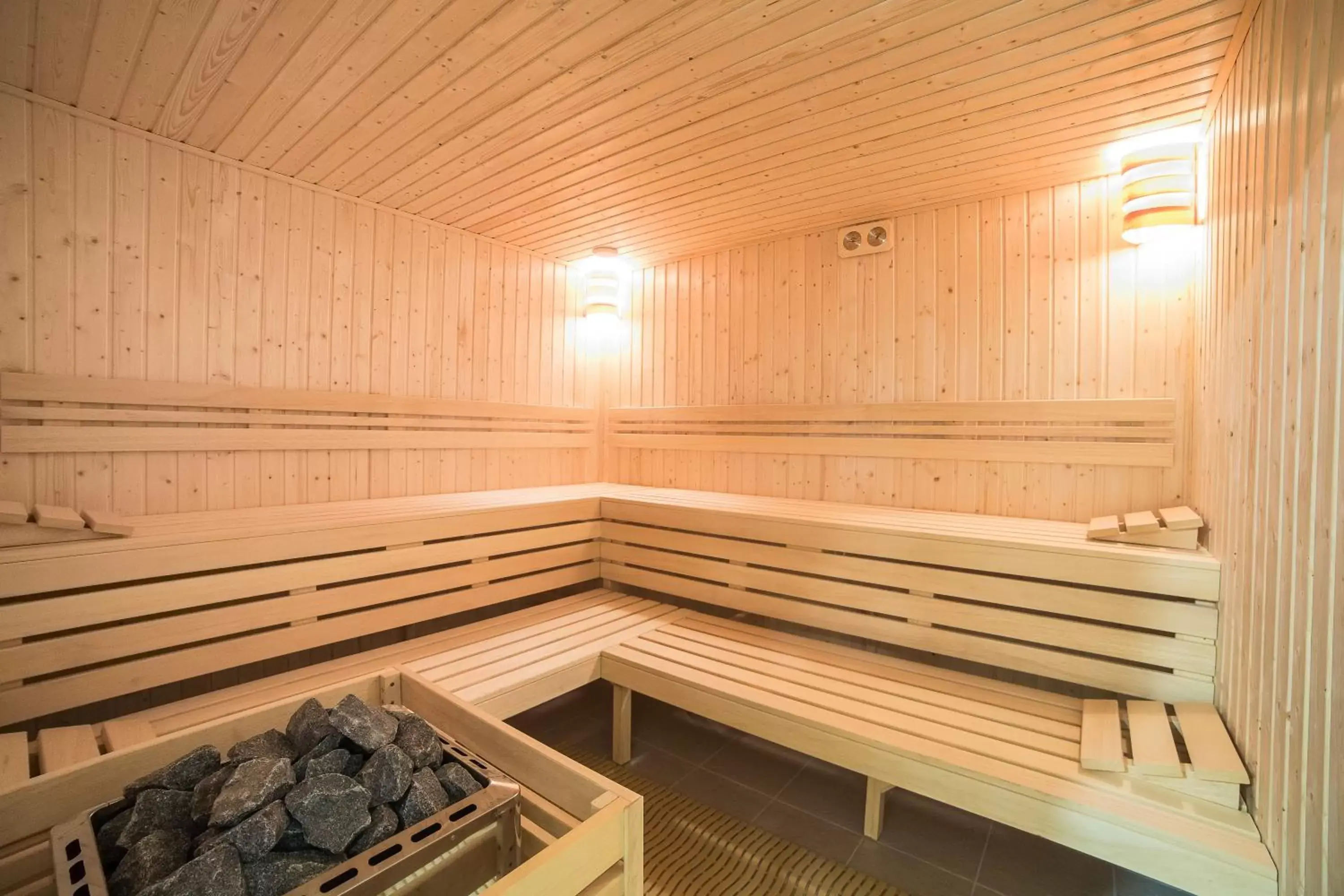 Sauna in Hotel New Skanpol