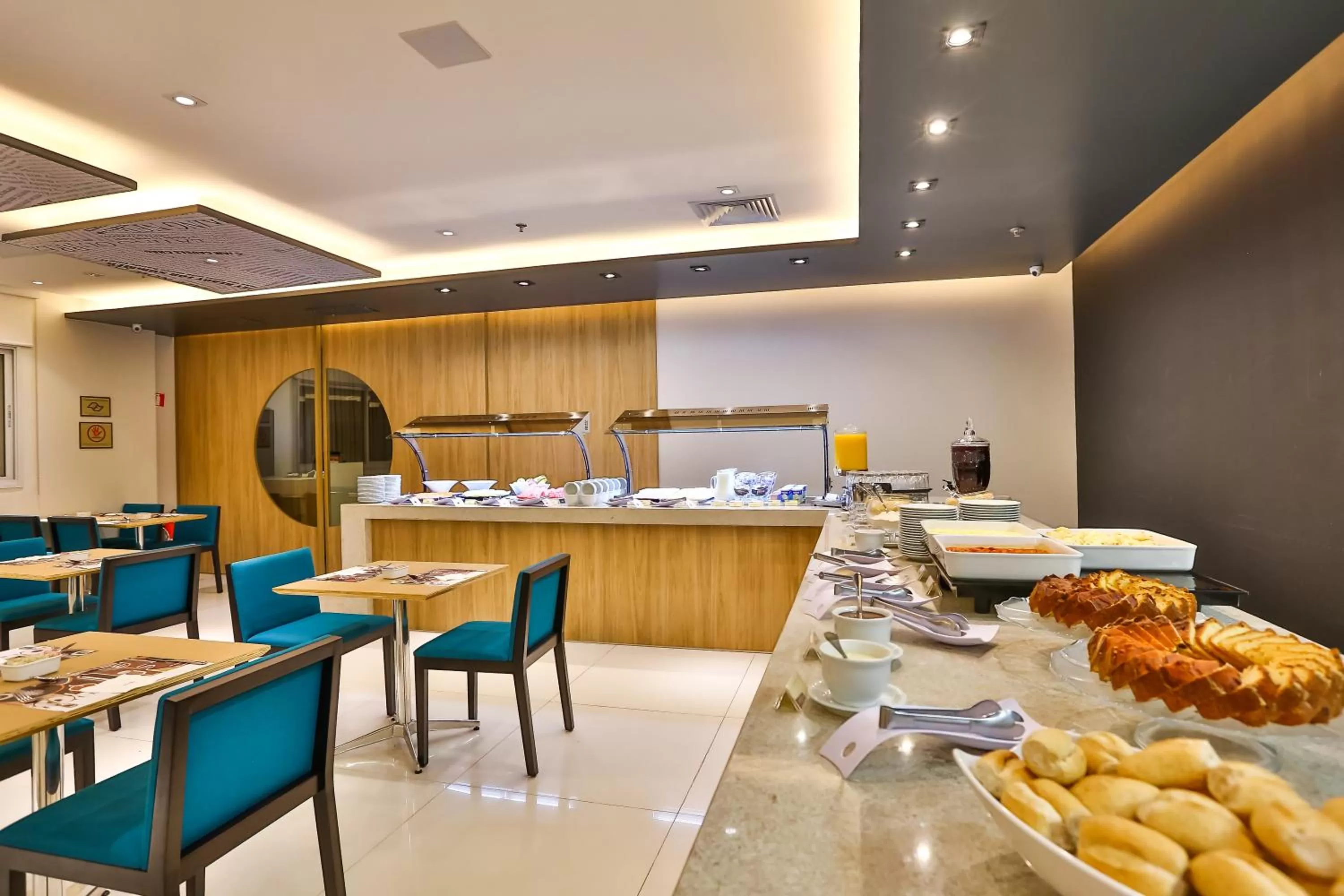 Buffet breakfast in Park Inn by Radisson Santos
