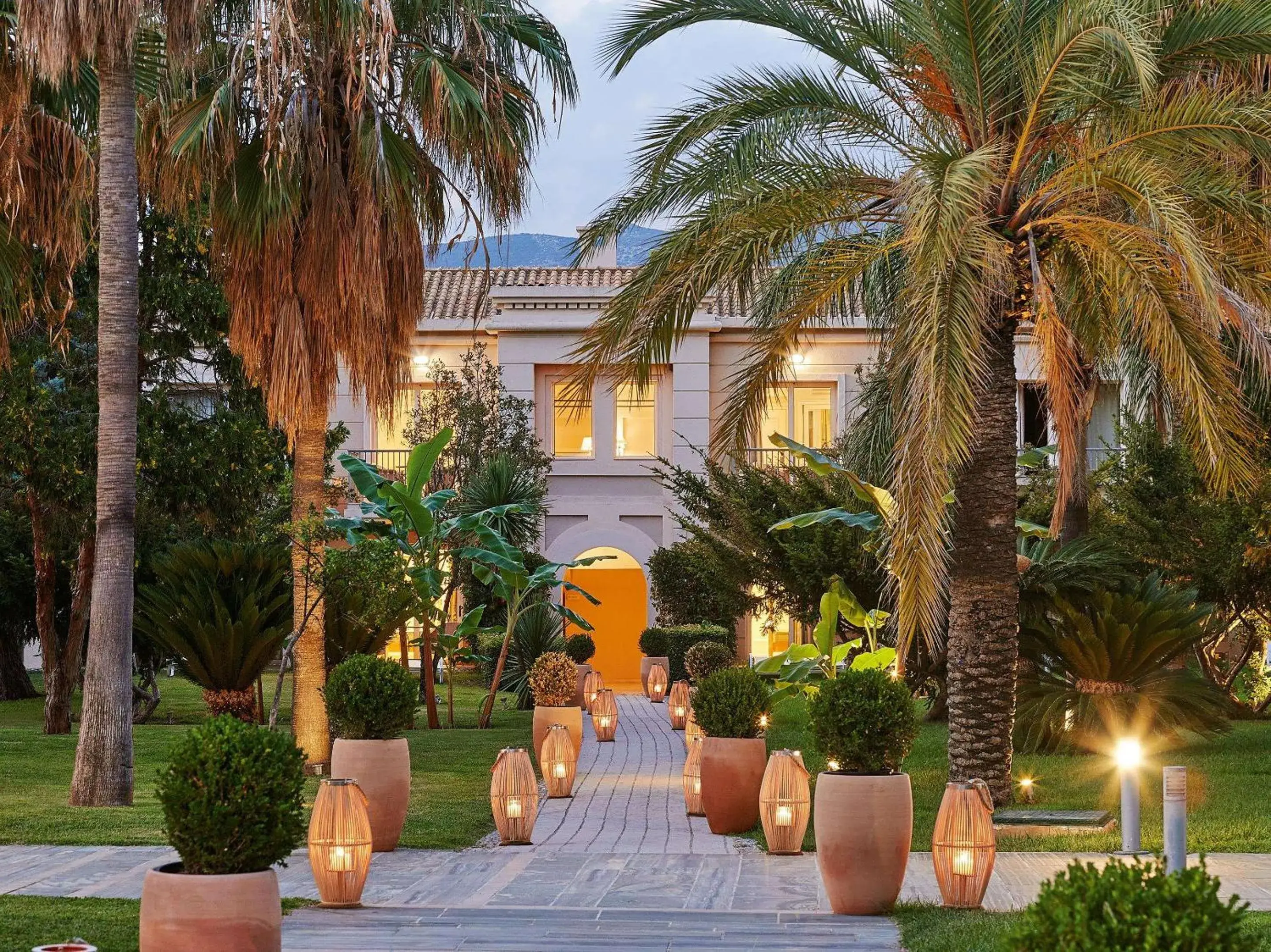 Garden, Property Building in Grecotel Filoxenia Hotel