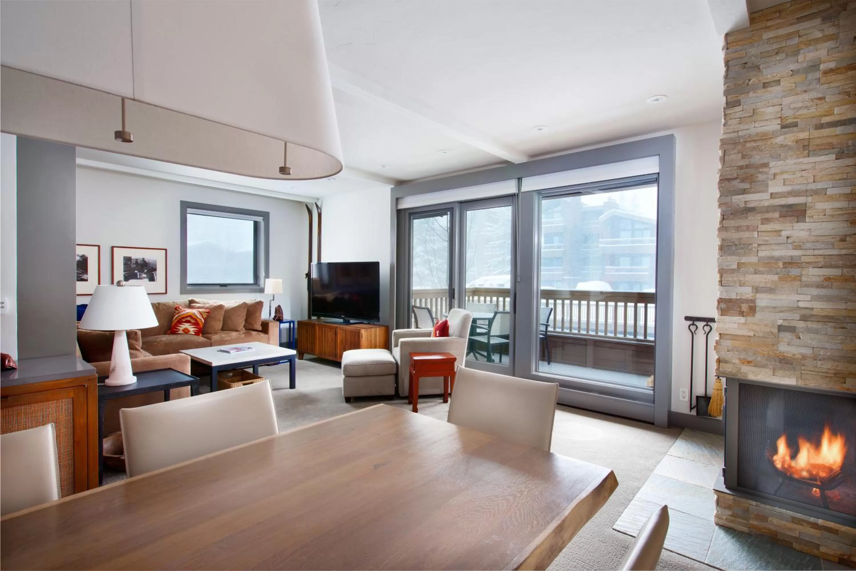 Living room in The Gant