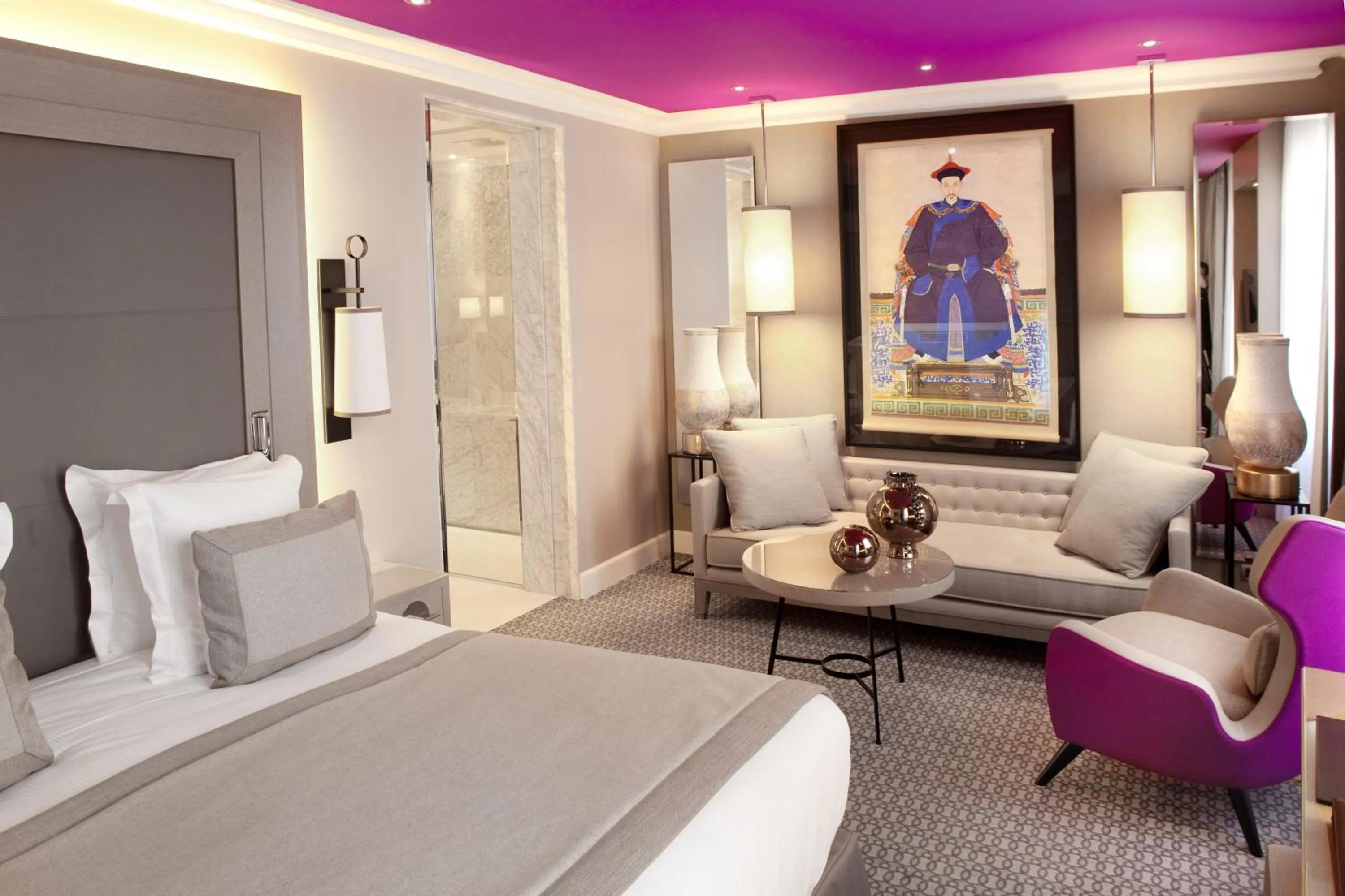 Bedroom, Bed in Hôtel Alchimy