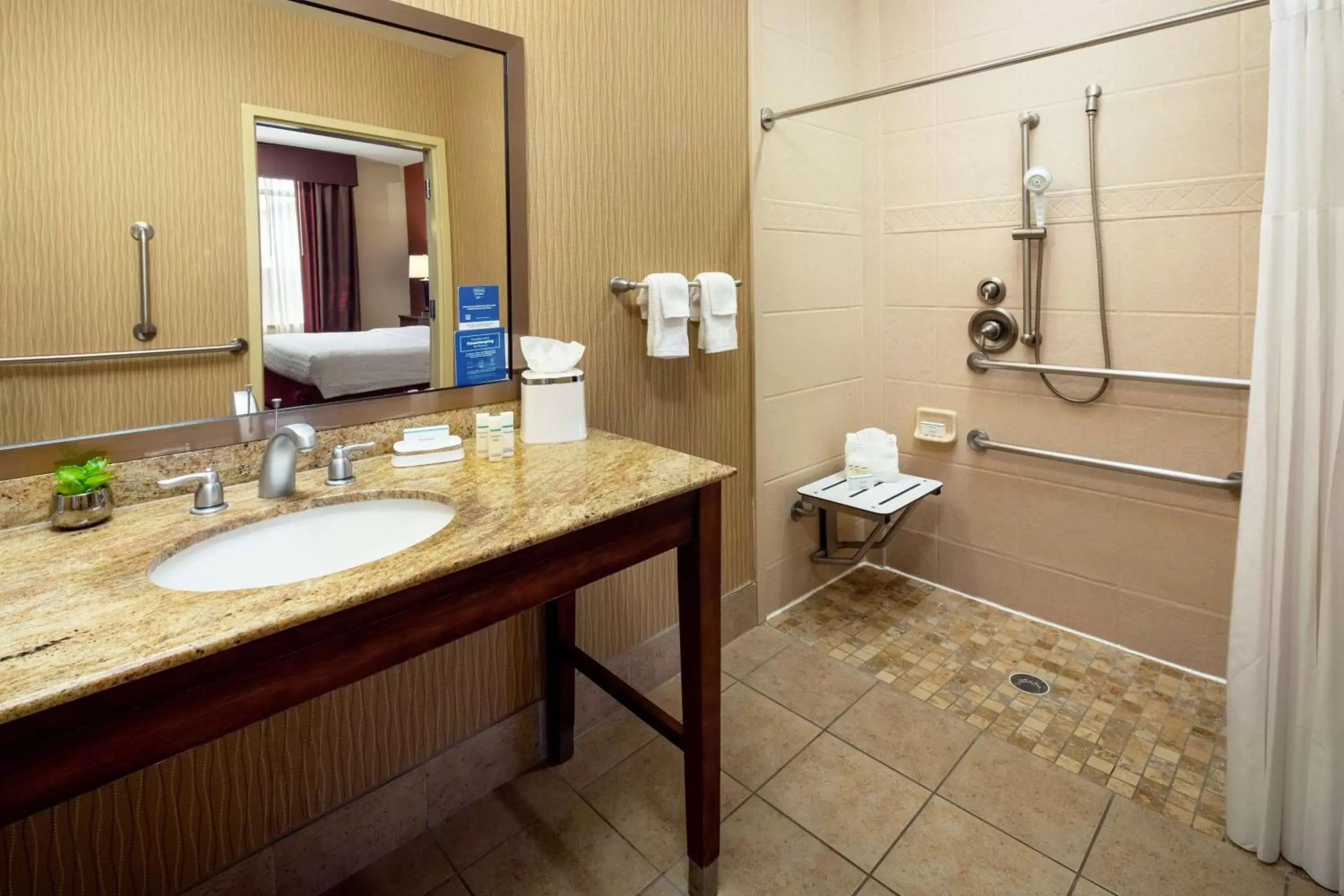 Bathroom in Hampton Inn & Suites Scottsdale at Talking Stick