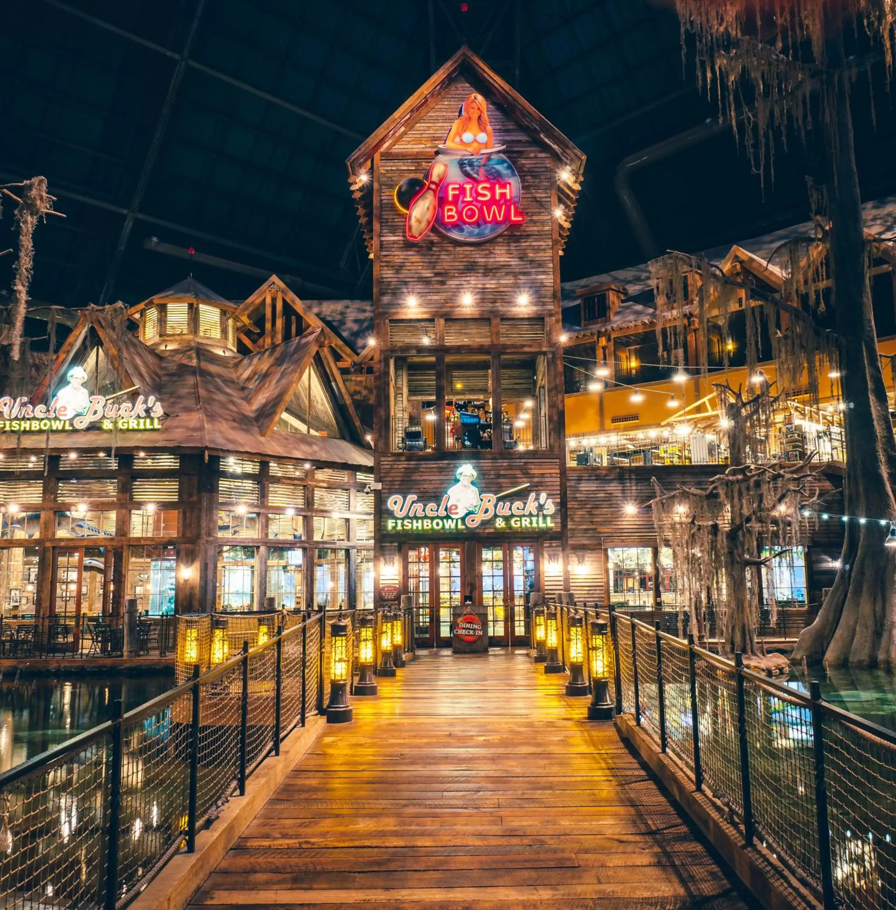 Bowling in Big Cypress Lodge