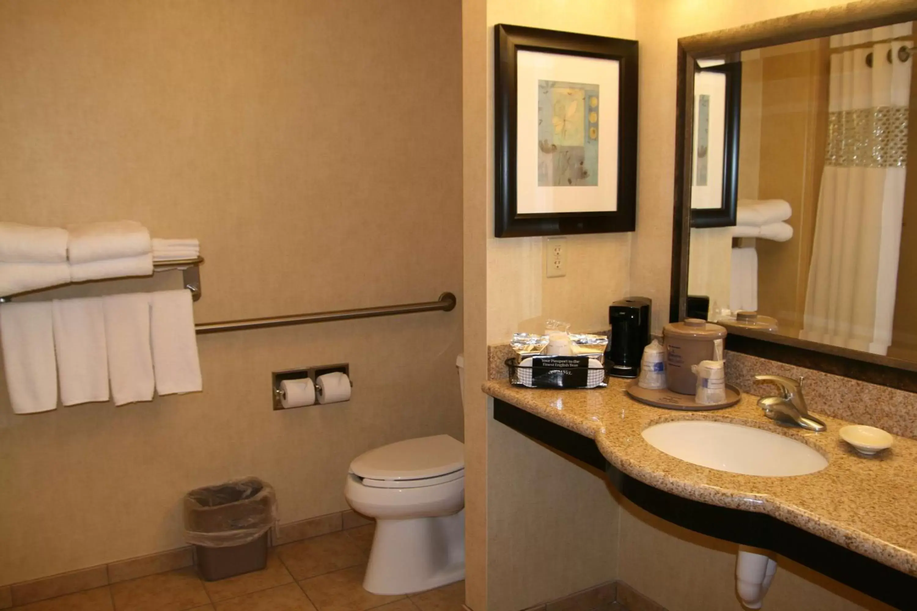 Bathroom in Hampton Inn and Suites Barstow