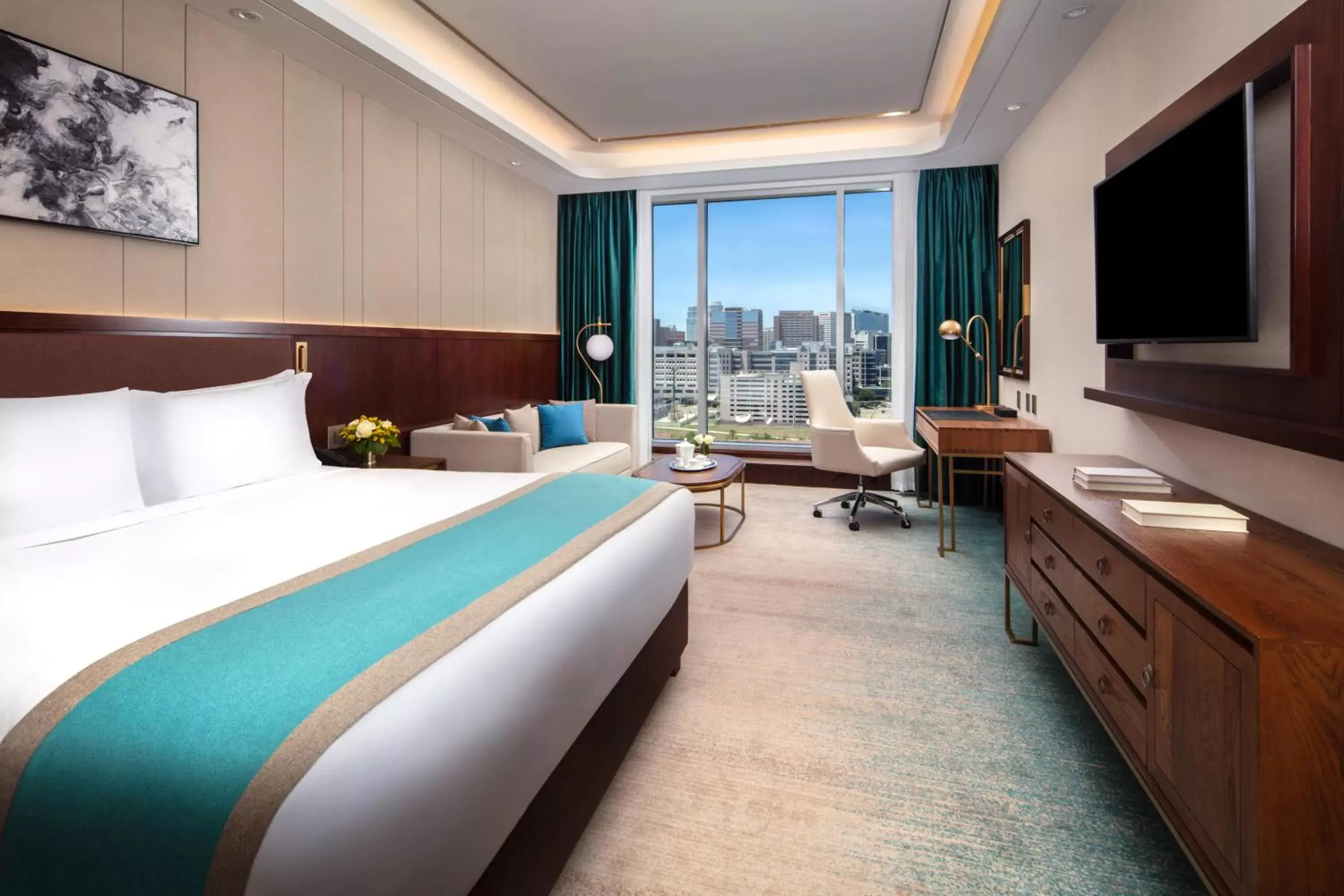 Bedroom in Blossom Hotel Houston