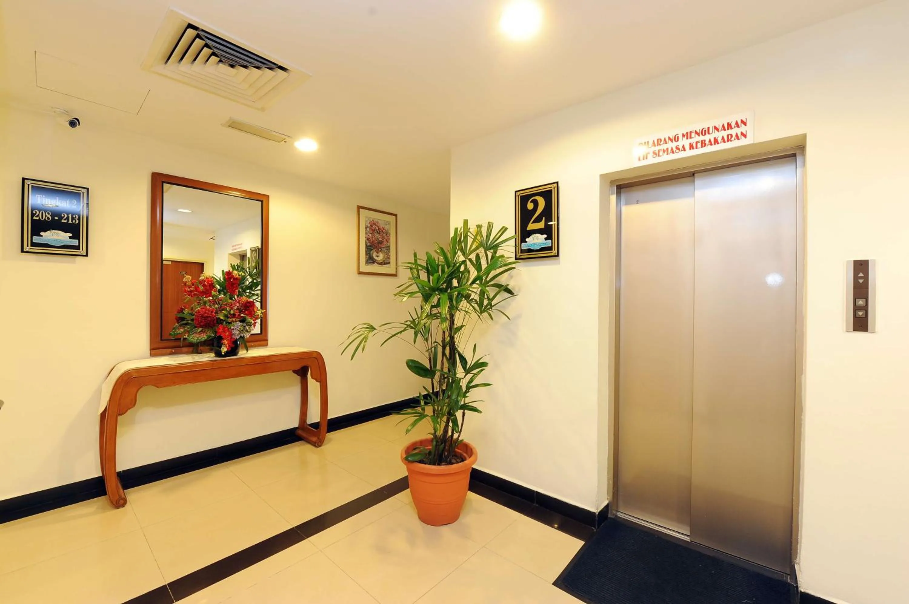 Floor plan in Palm Inn Ampang Point