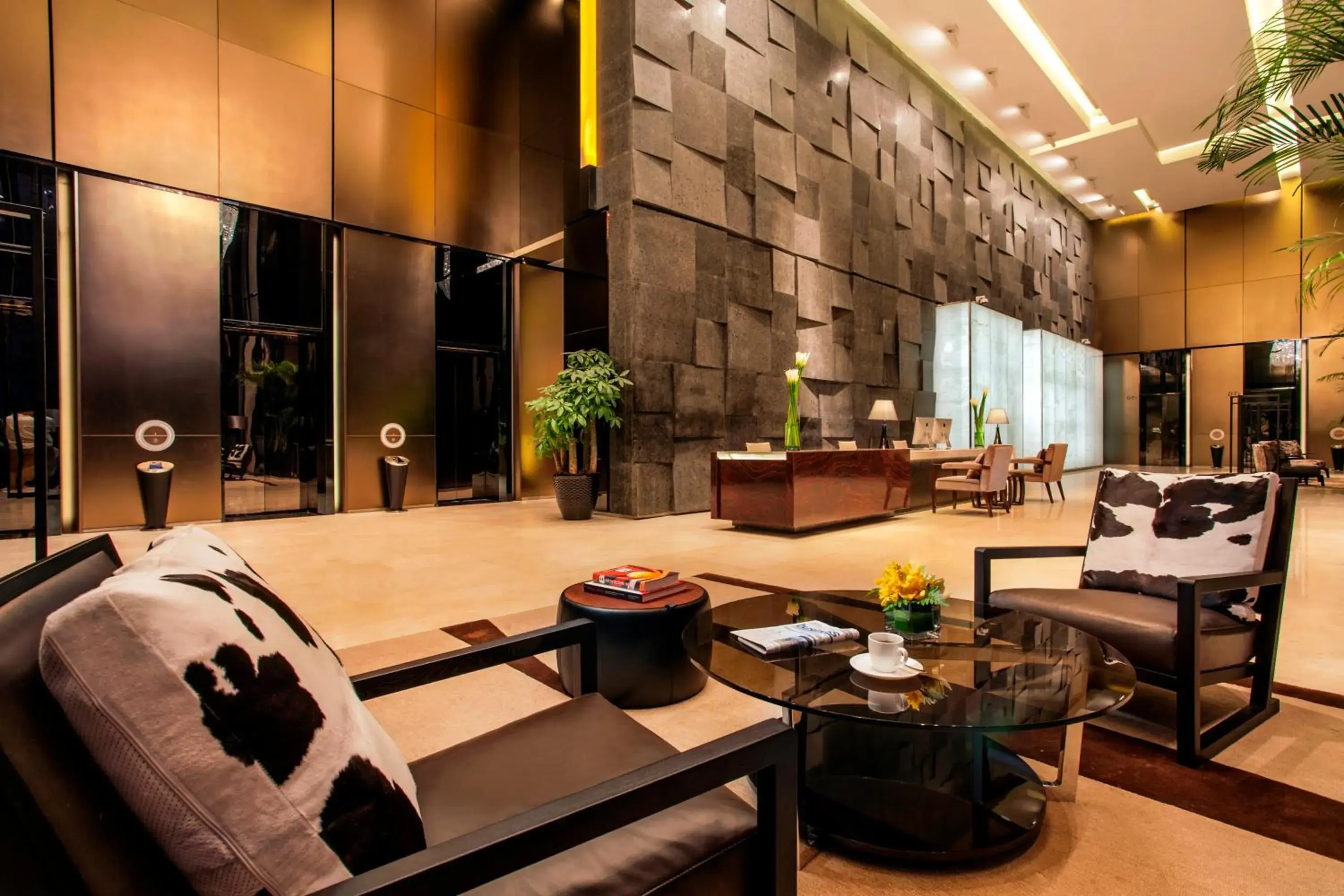 Lobby or reception in Ascott IFC Guangzhou Residence