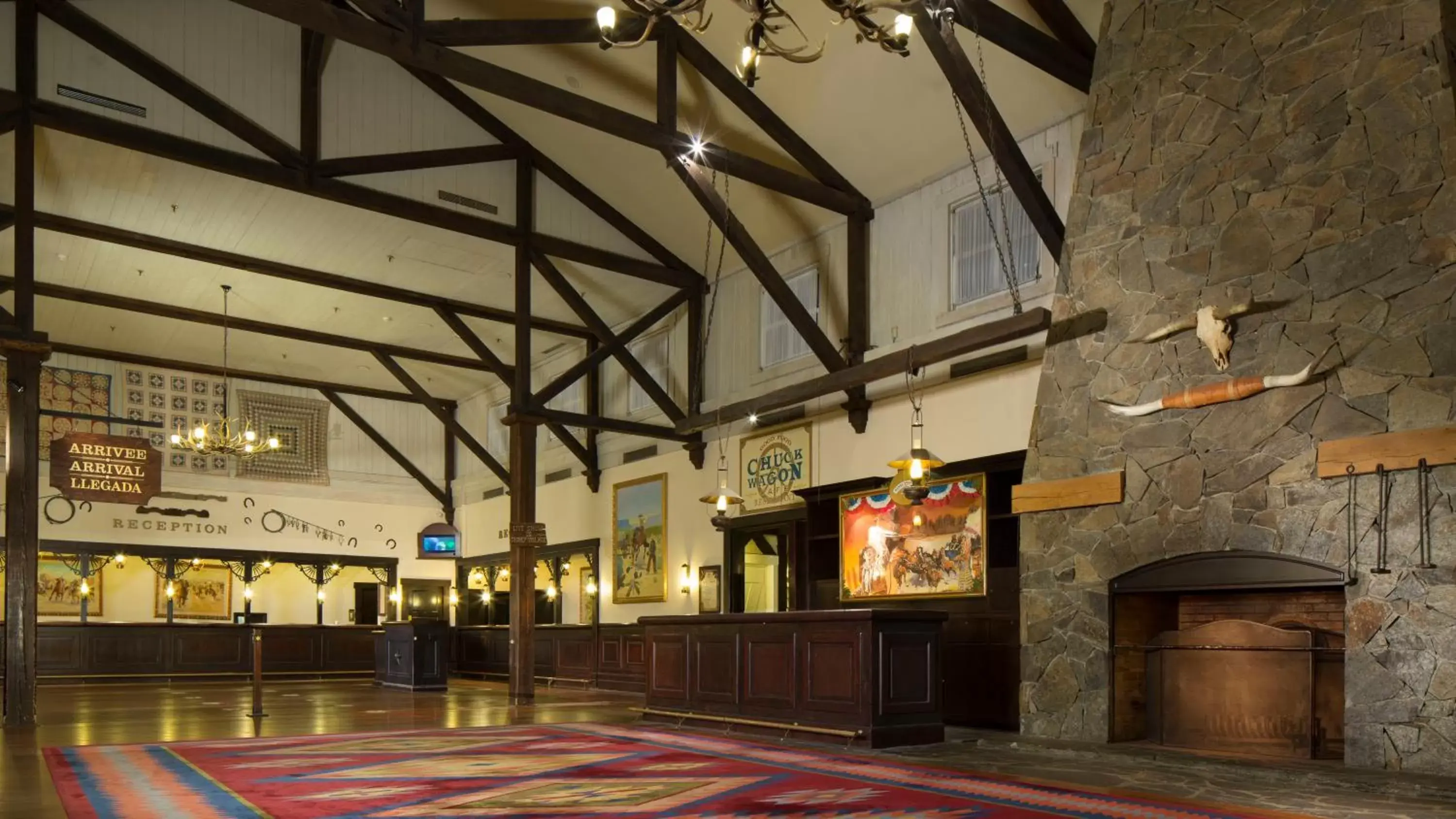 Lobby or reception in Disney Hotel Cheyenne