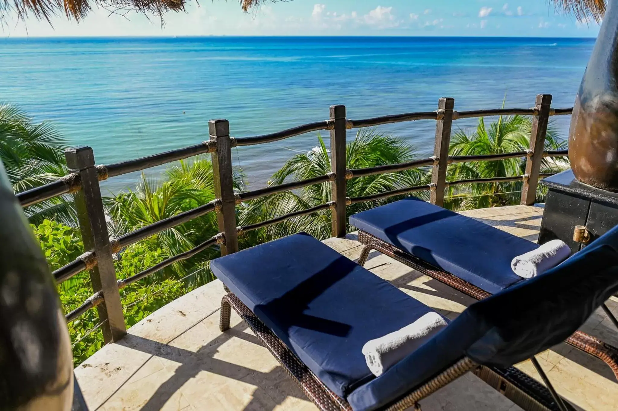 View (from property/room) in El Taj Oceanfront and Beachside Condo Hotel