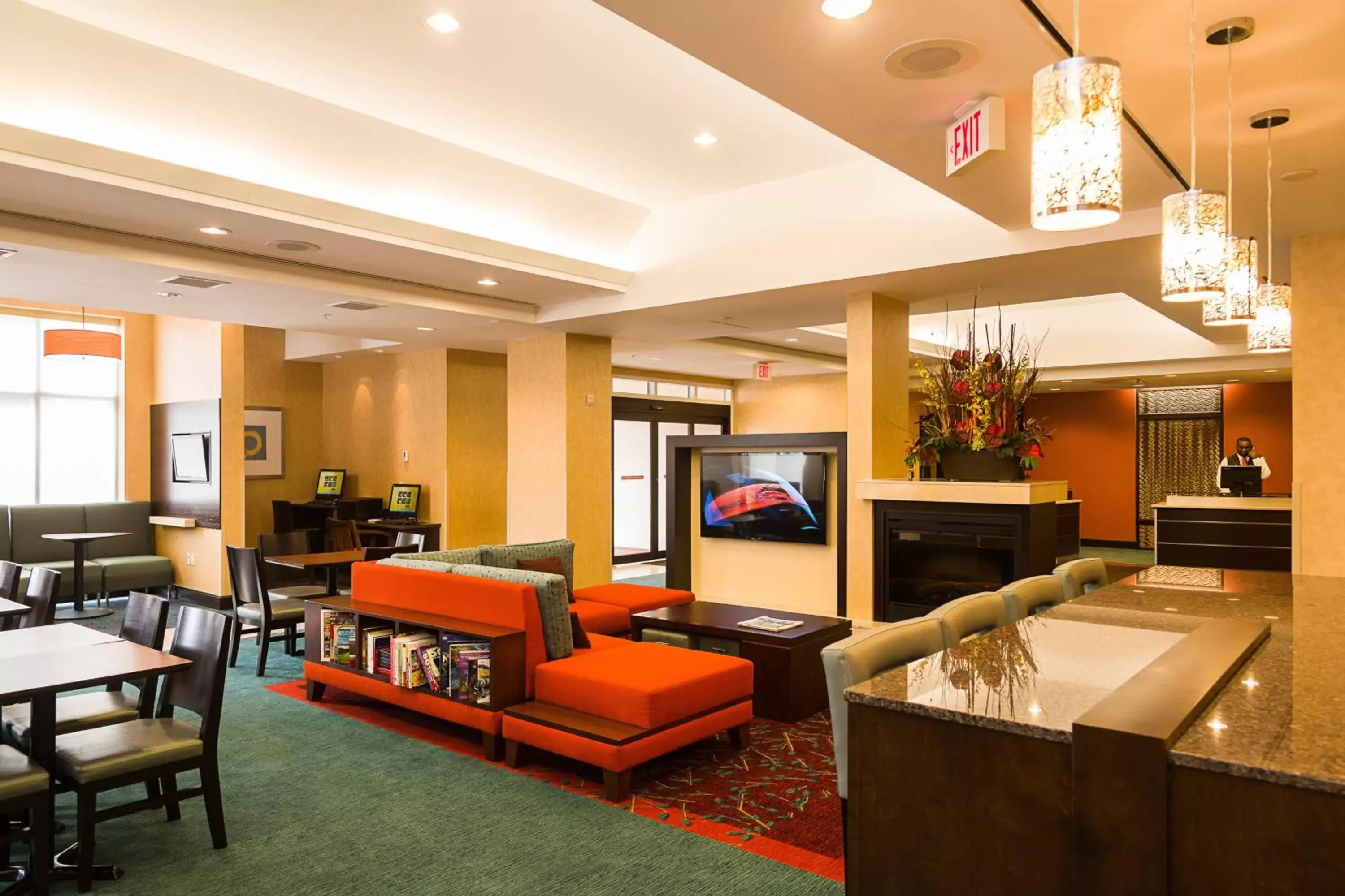 Lobby or reception in Residence Inn by Marriott Ottawa Airport