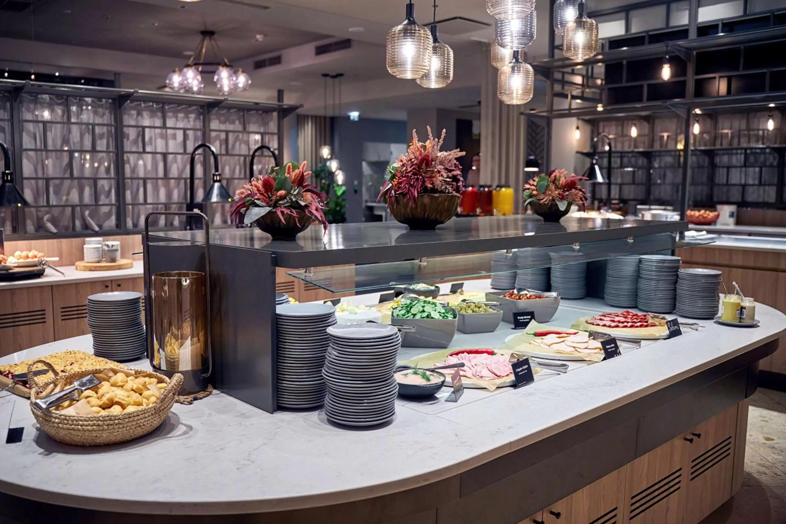 Breakfast in Radisson Blu Latvija Conference & Spa Hotel, Riga