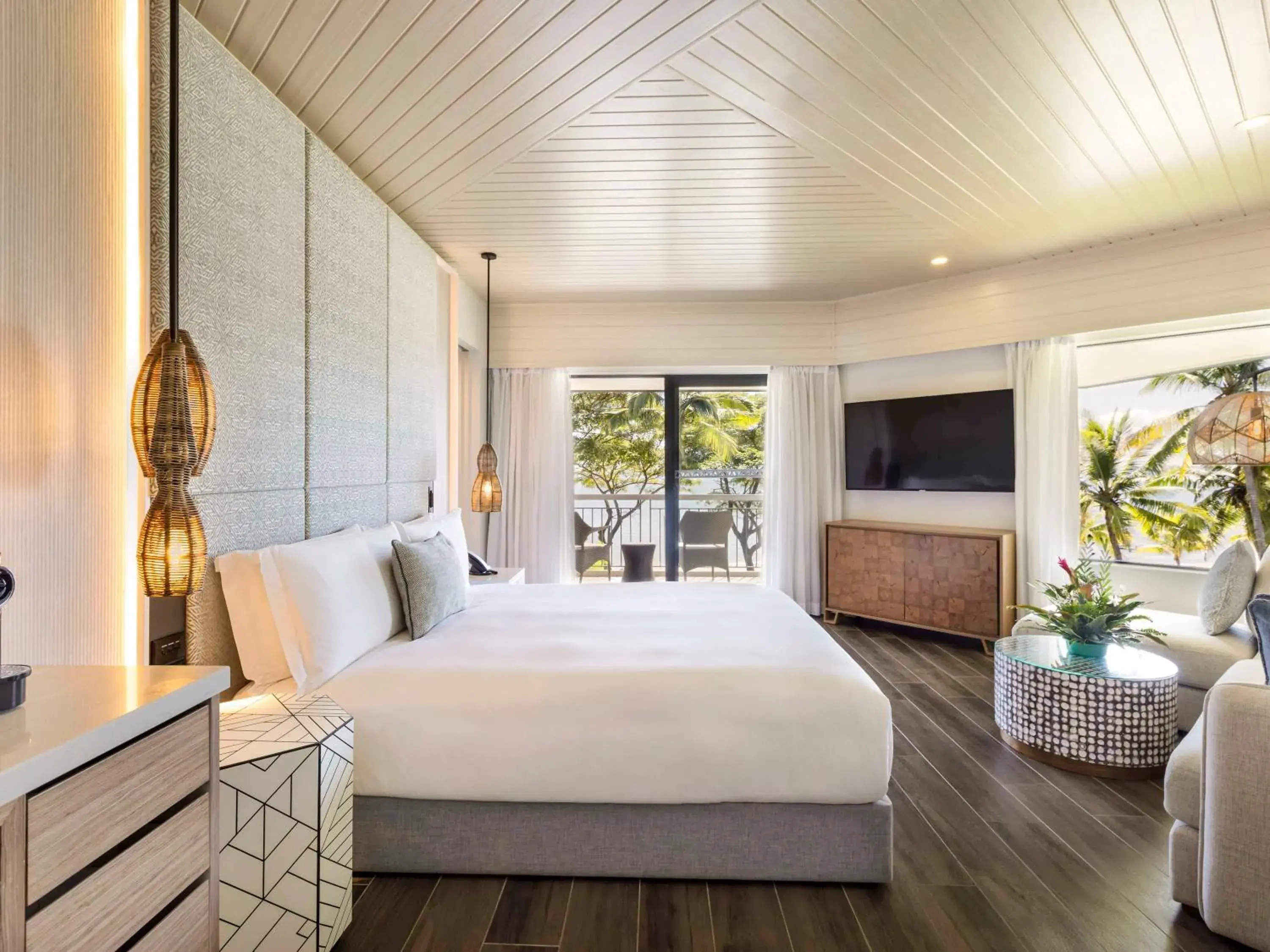Bedroom, Bed in Sofitel Fiji Resort & Spa