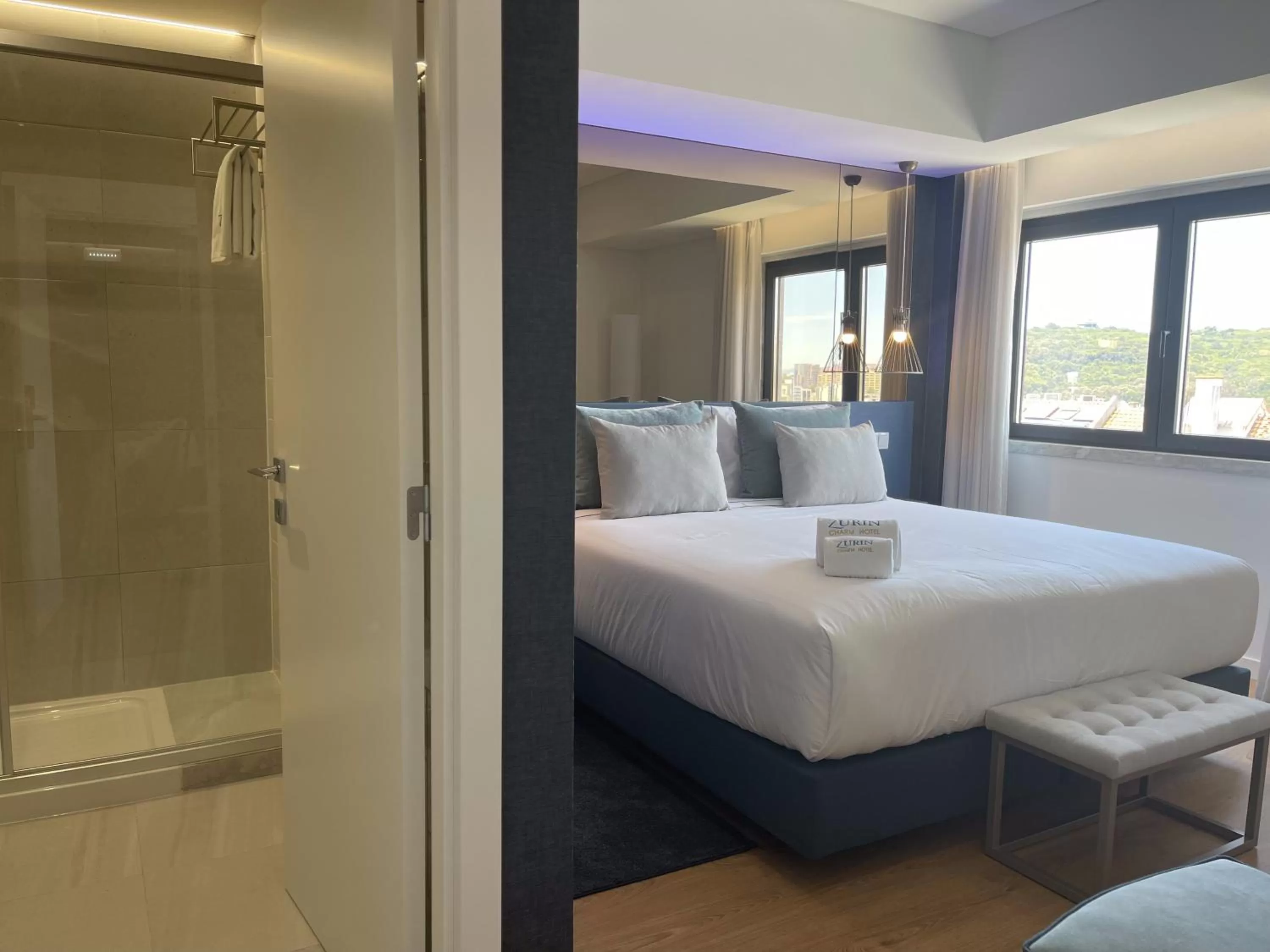 Bed in Zurin Charm Hotel