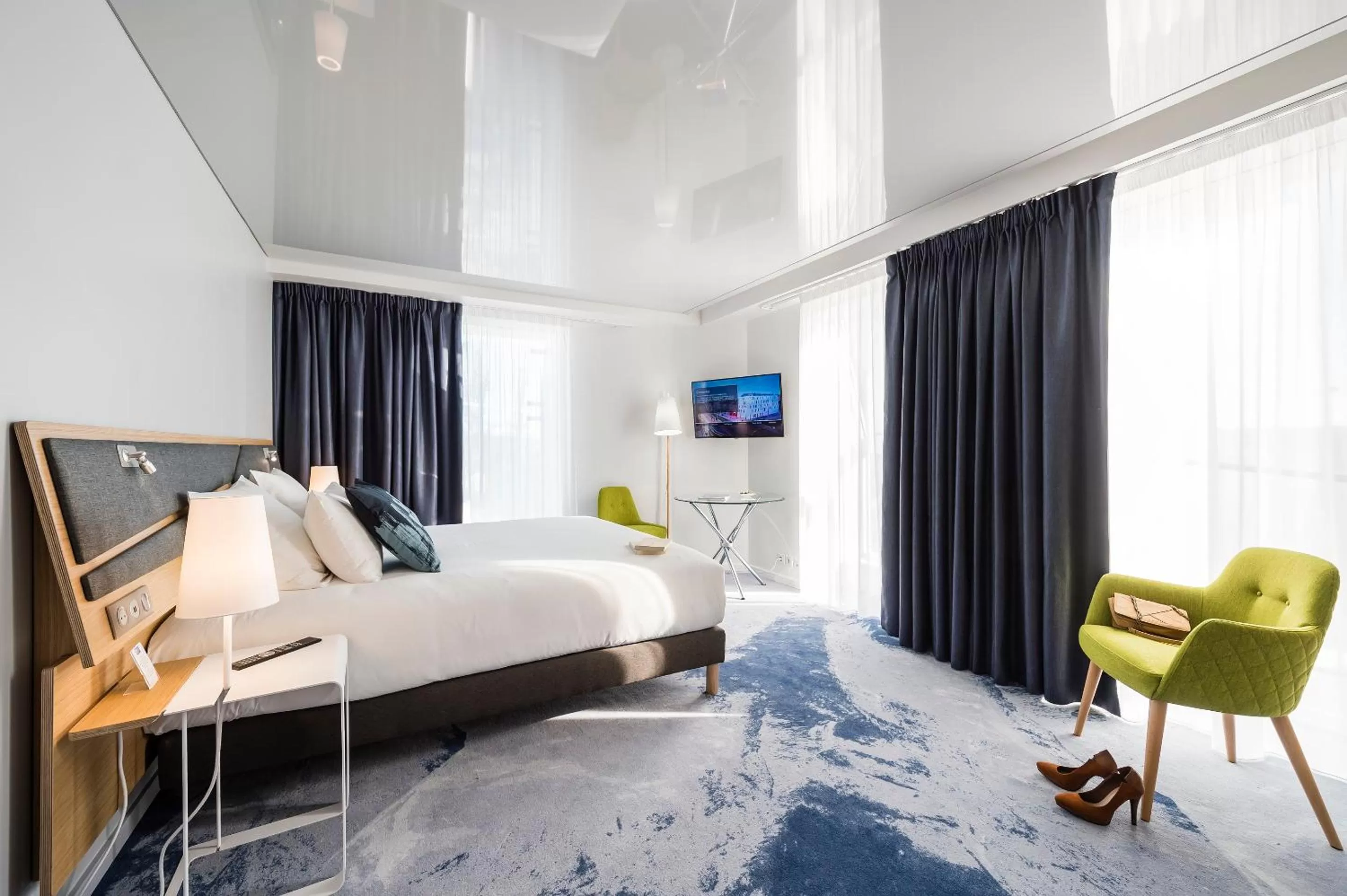 Bed in Seeko'o Hotel Bordeaux