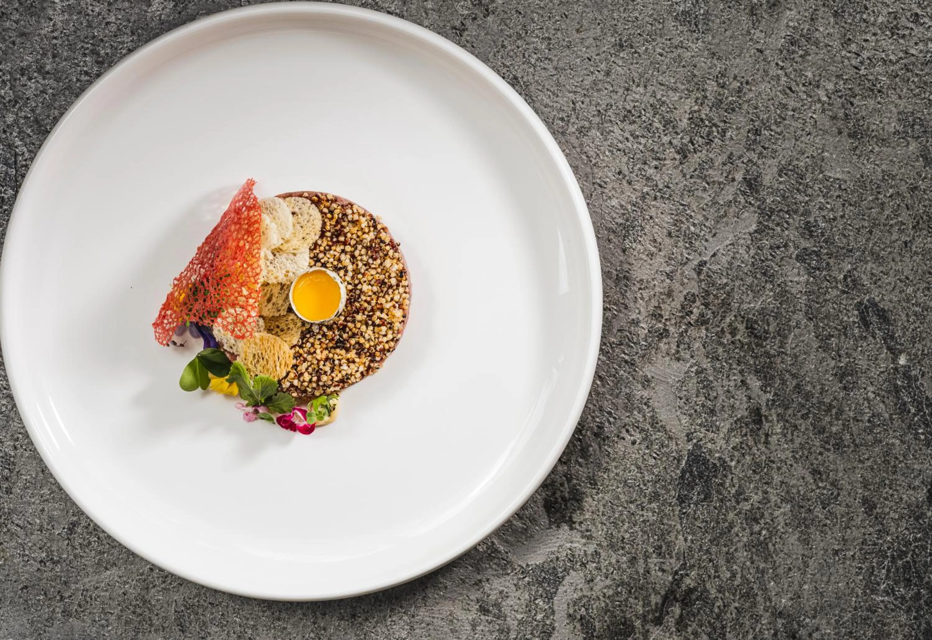 Food close-up in Anantara Mai Khao Phuket Villas