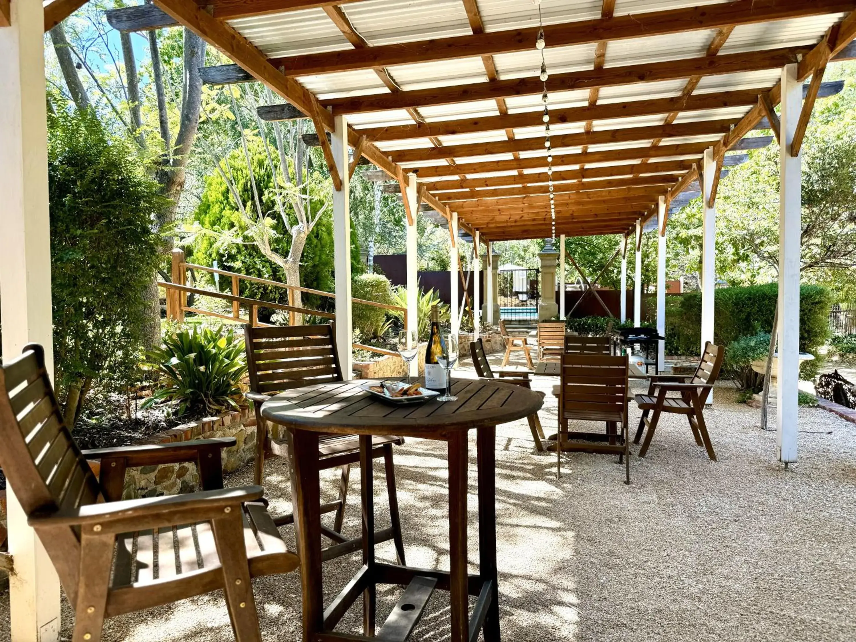 Patio, Restaurant/Places to Eat in Jacobs Creek Retreat At Moorooroo Park