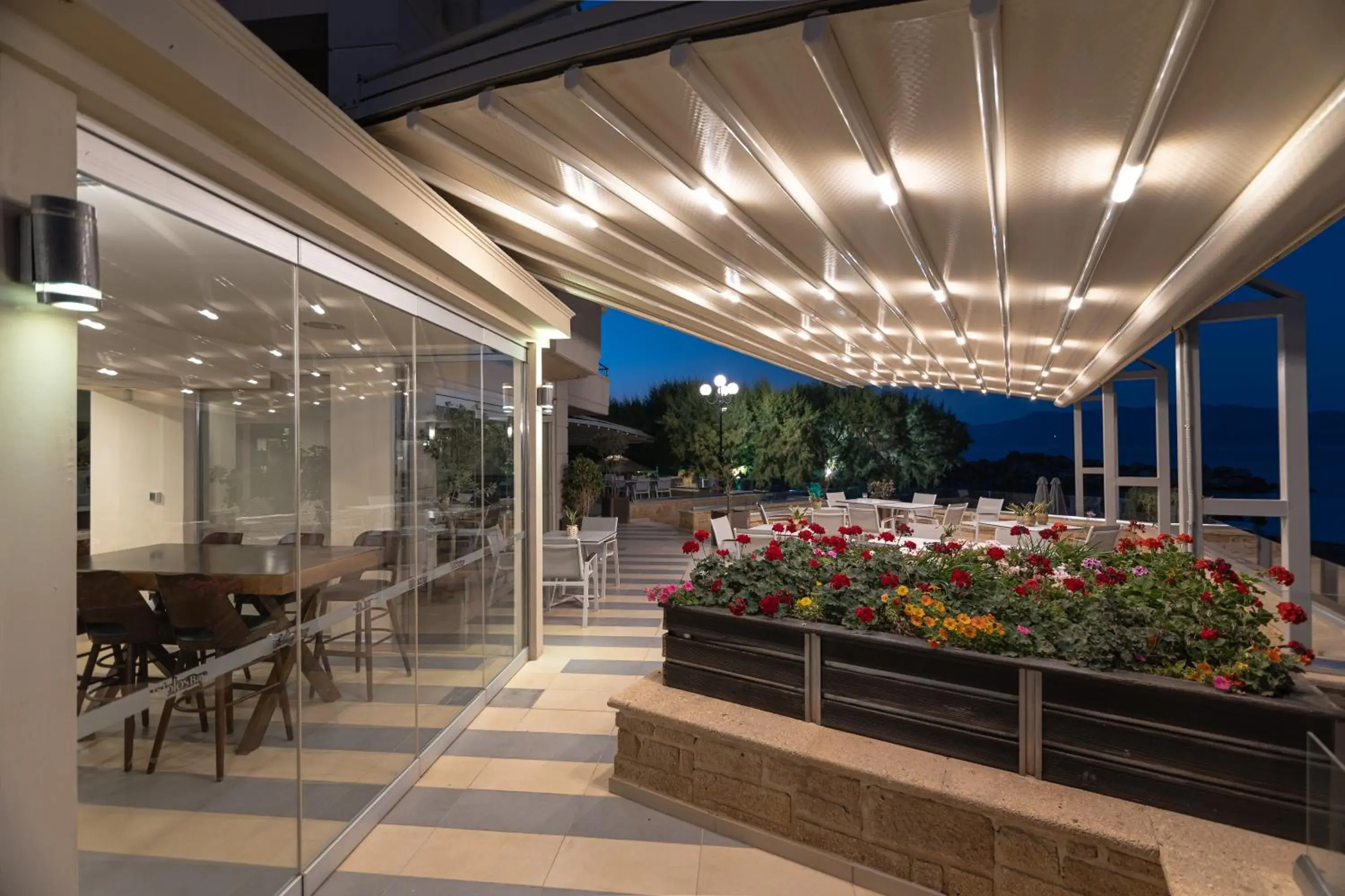 Breakfast in Molos Bay Hotel Breakfast in Molos Bay Hotel