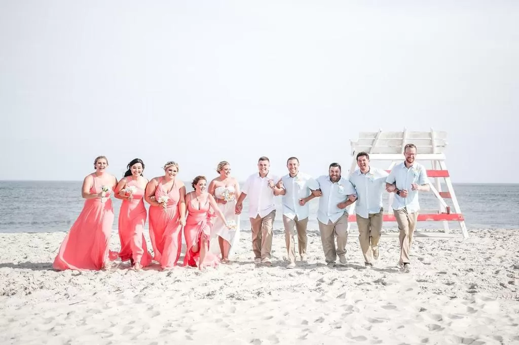 group of guests in Grand Hotel Cape May