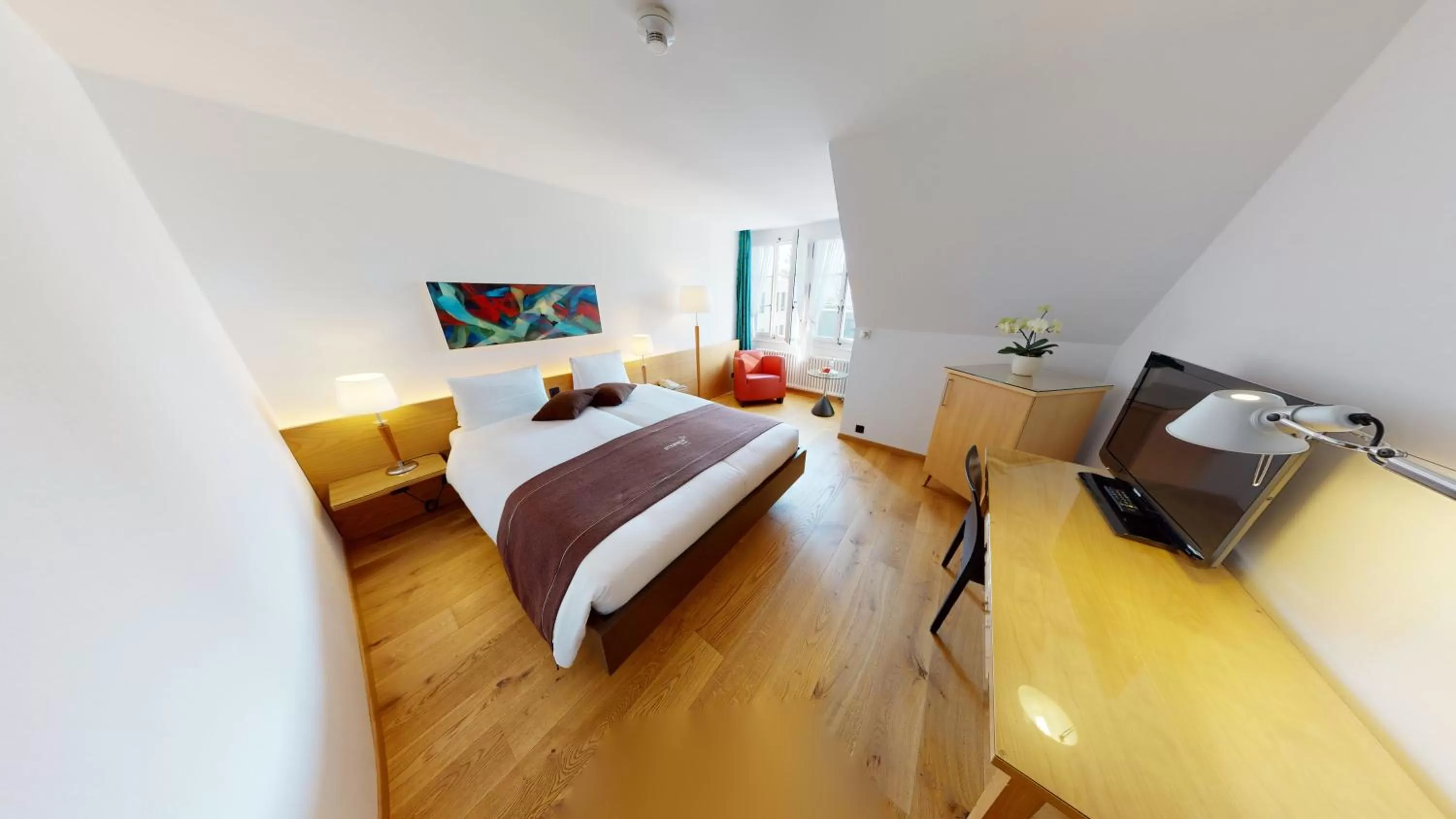 Bed in Hotel & Restaurant STERNEN MURI bei Bern