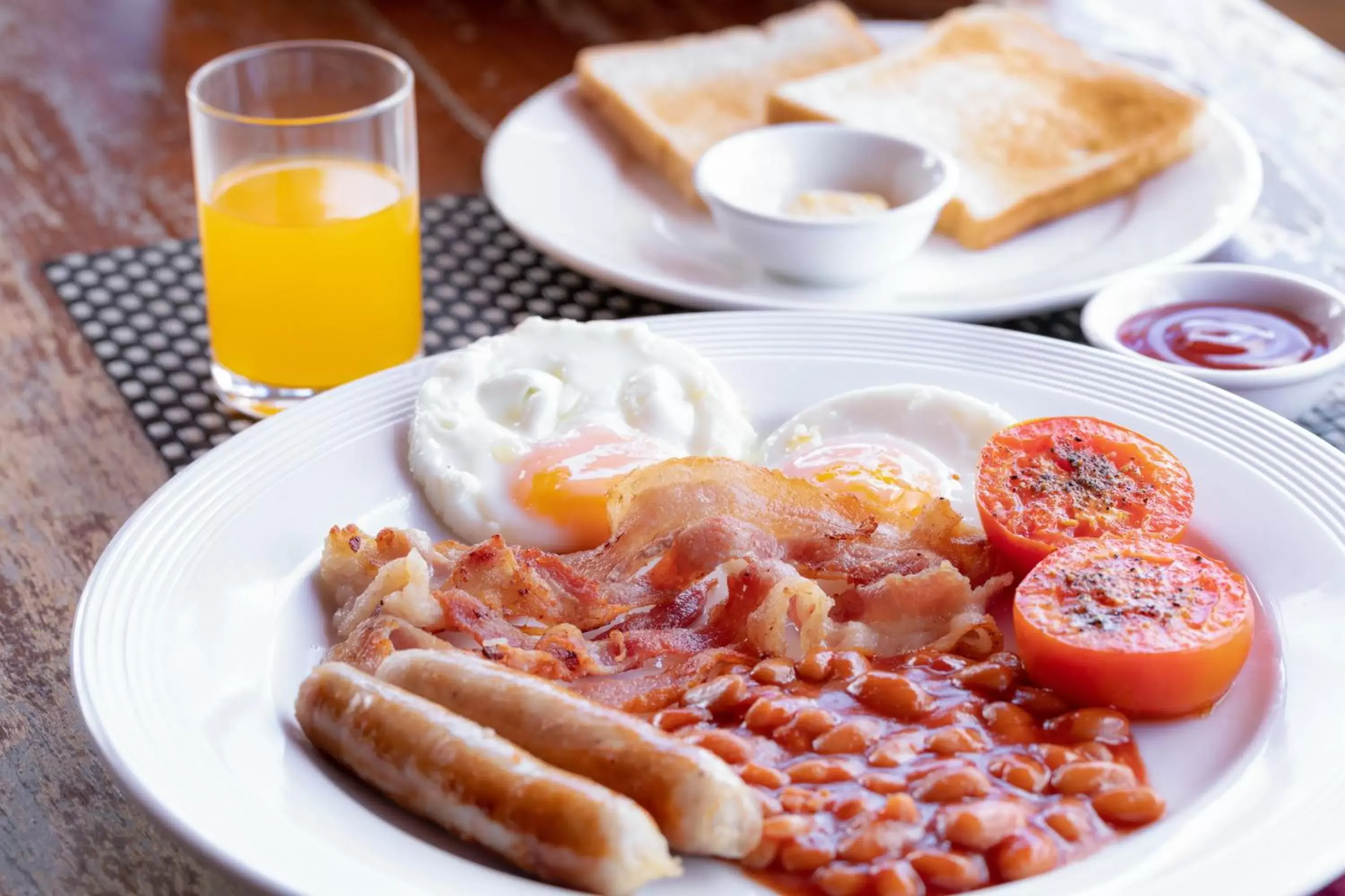 Food close-up, Breakfast in The Lord Nelson Hotel