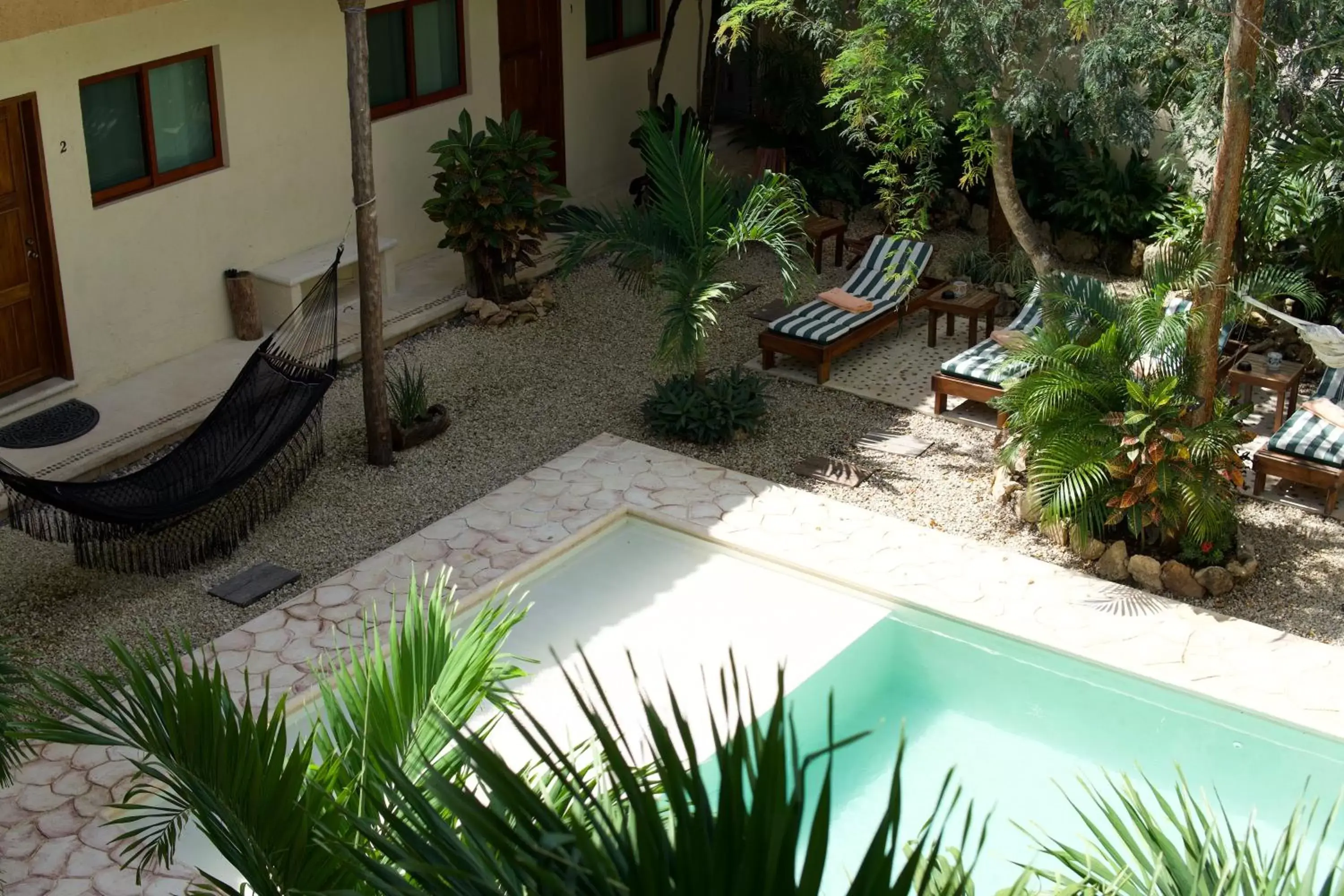 Patio, Pool View in Aldea San Lam - Oasis Of Tulum