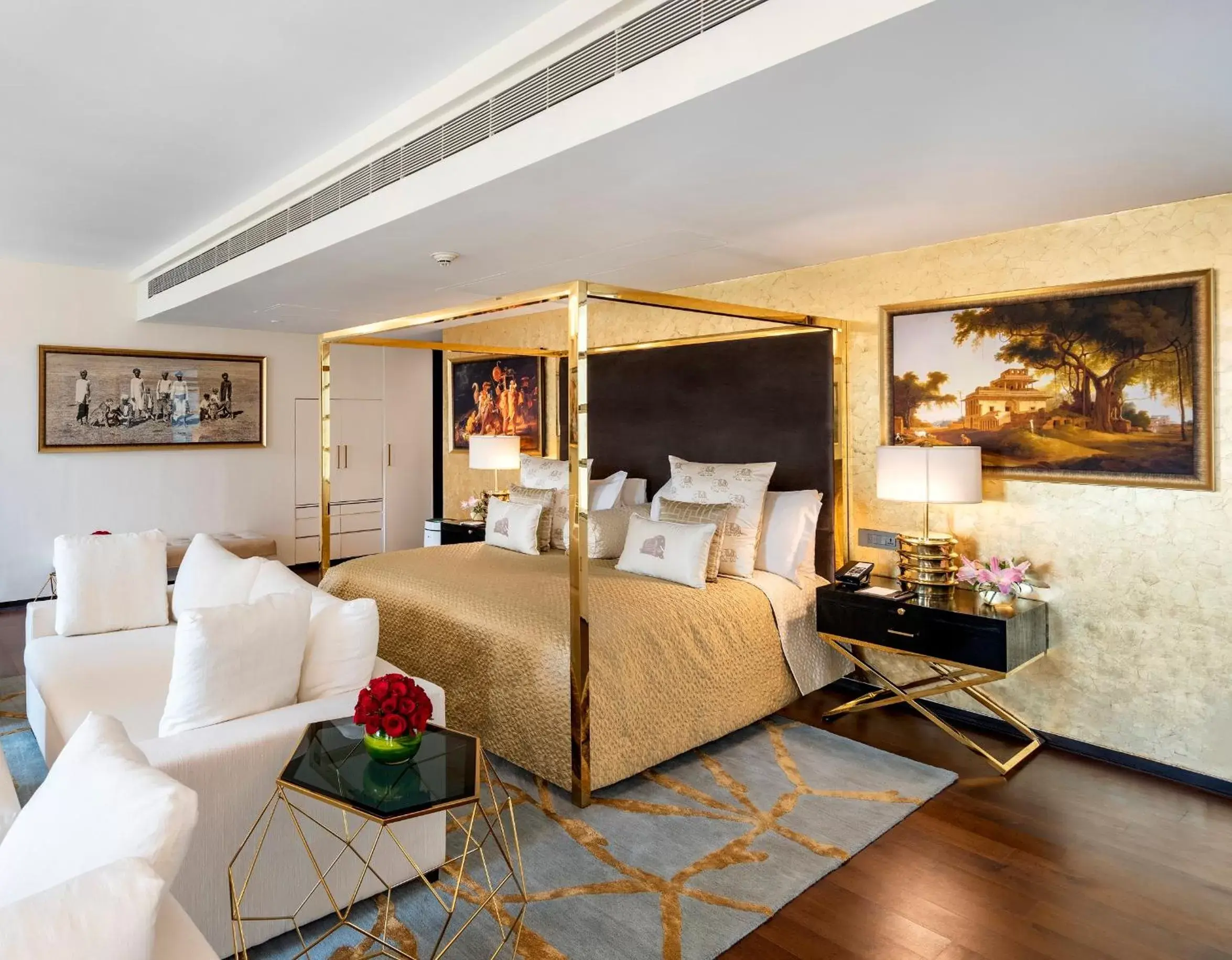 Bedroom, Seating Area in The Lodhi - A member of The Leading Hotels Of The World