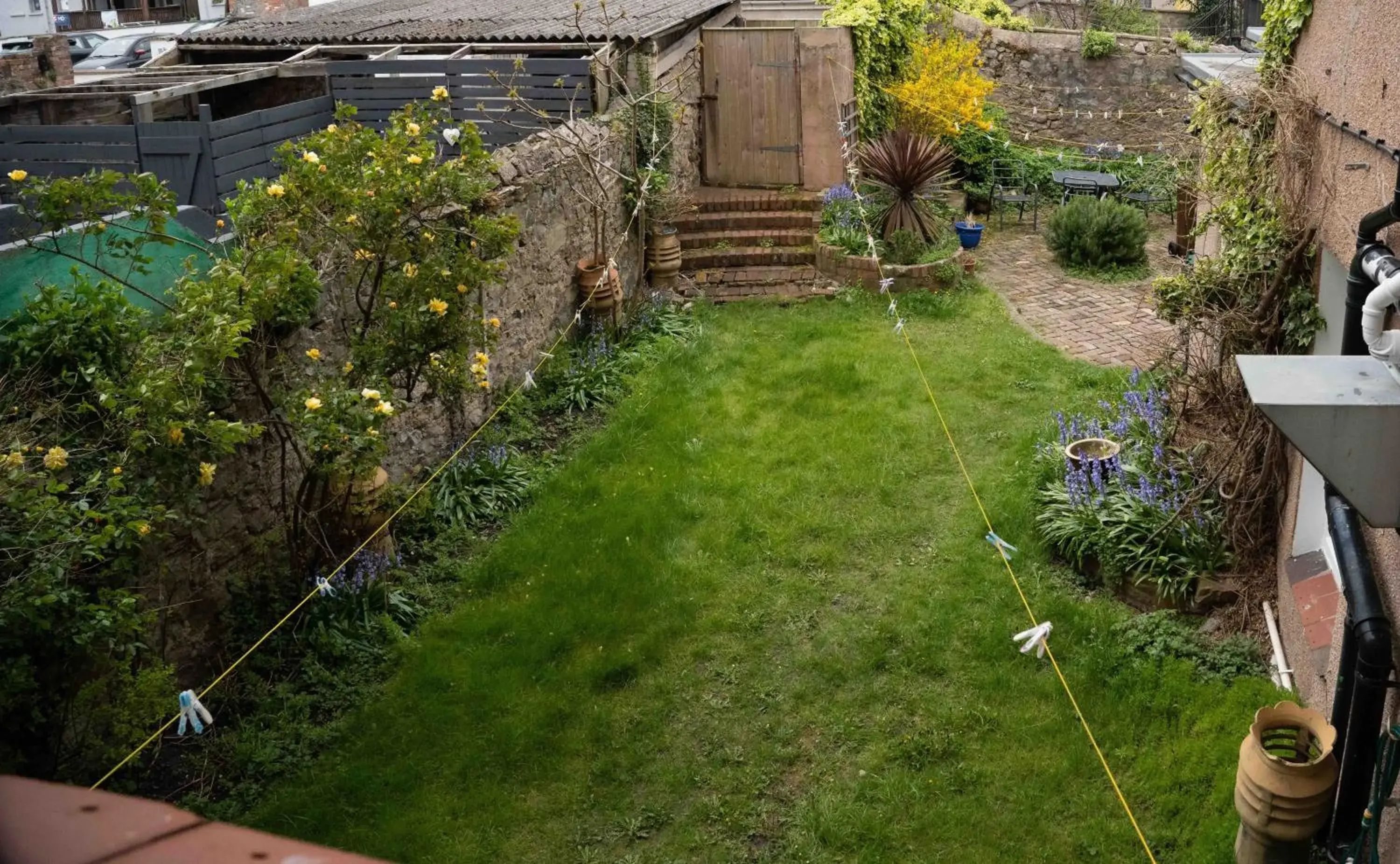 Garden in Llandudno Hostel