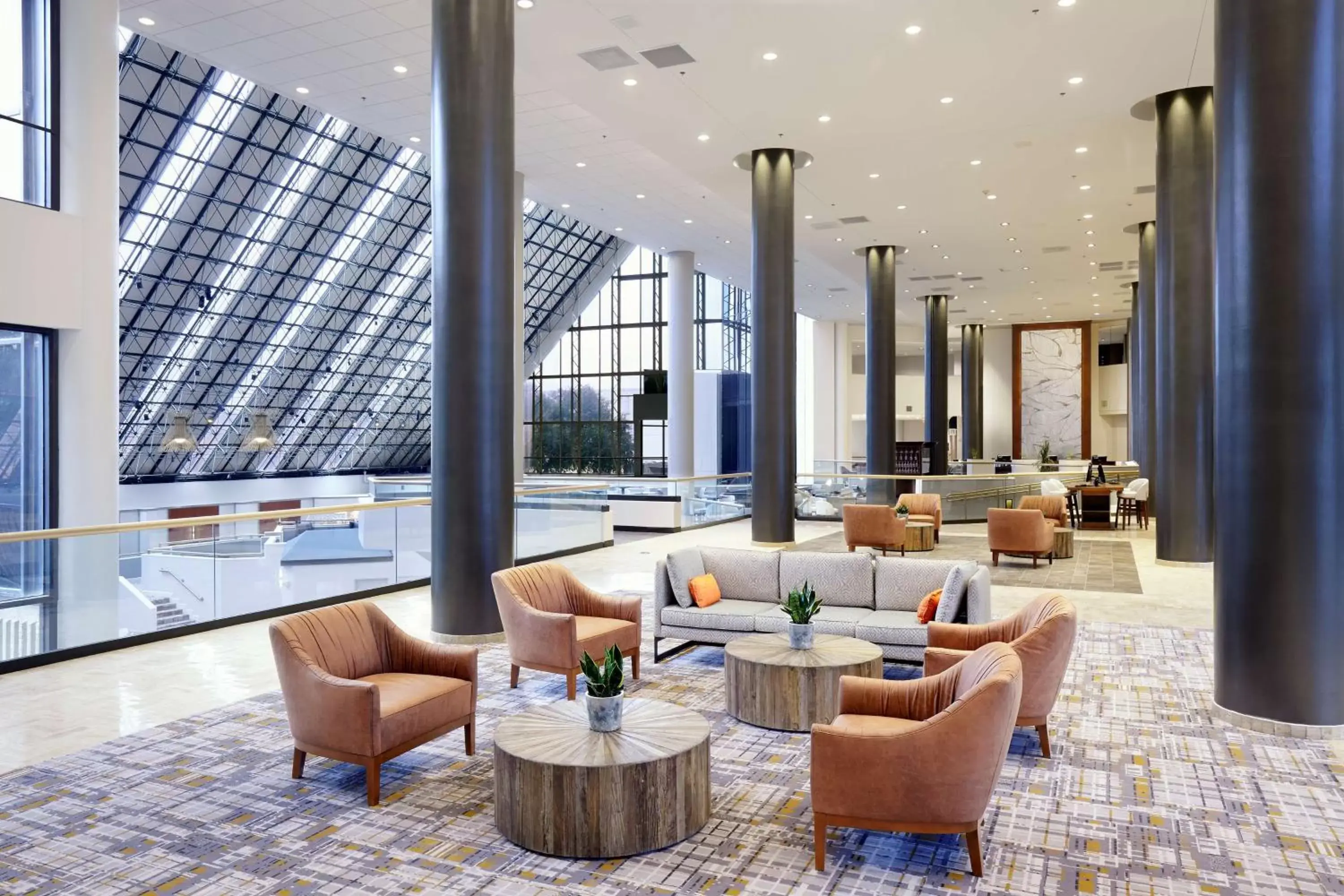 Lobby or reception in DoubleTree by Hilton Dallas Near the Galleria