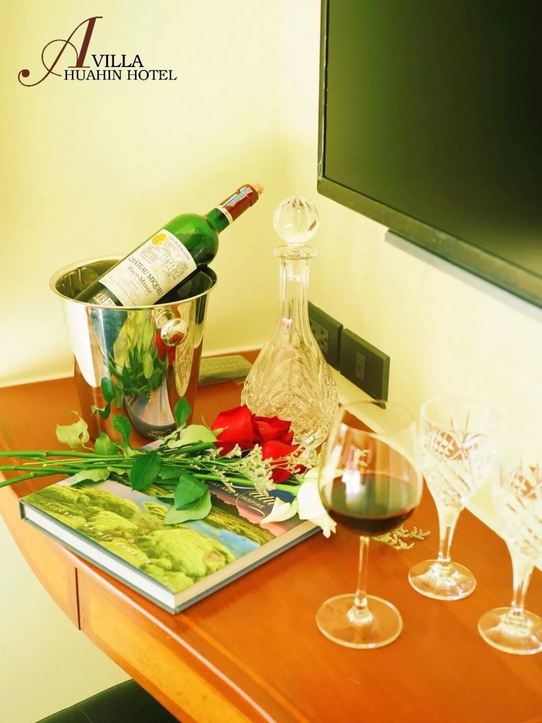 Decorative detail in A Villa Hua Hin Hotel