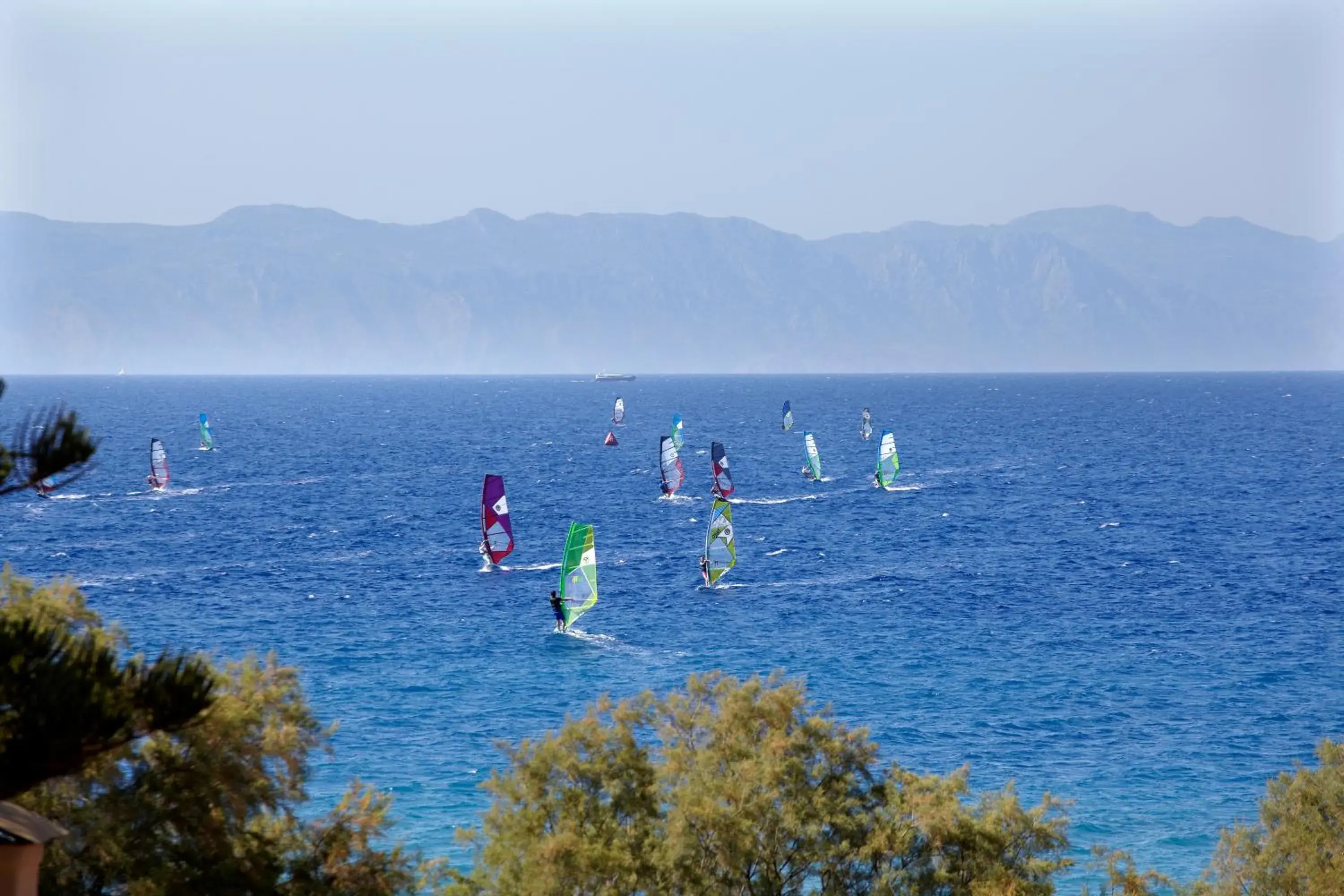 Windsurfing in Sunshine Rhodes