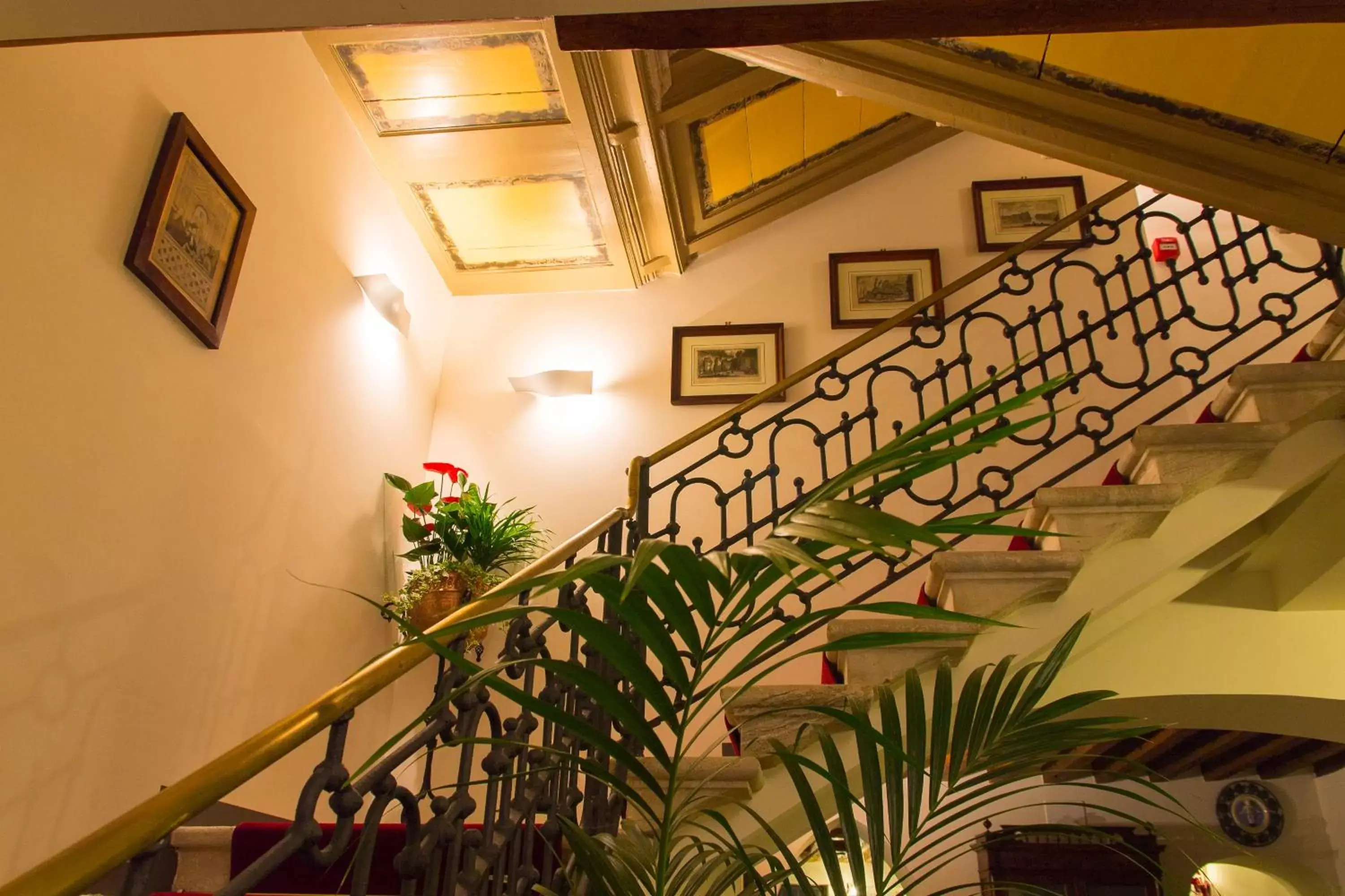 Lobby or reception in Hotel Sant'Antonin