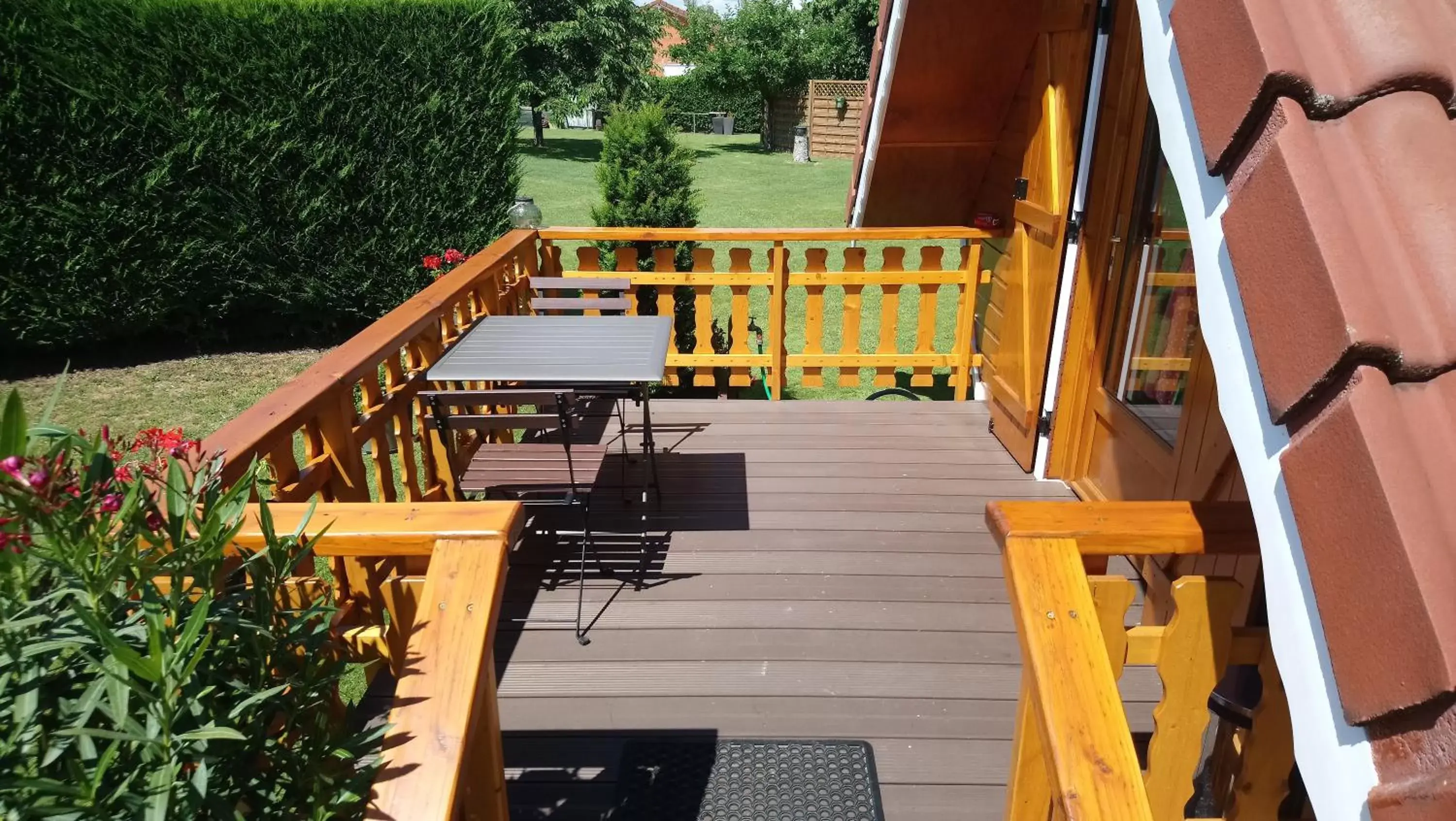 Balcony/Terrace in Gîte et Chambre D'hôte