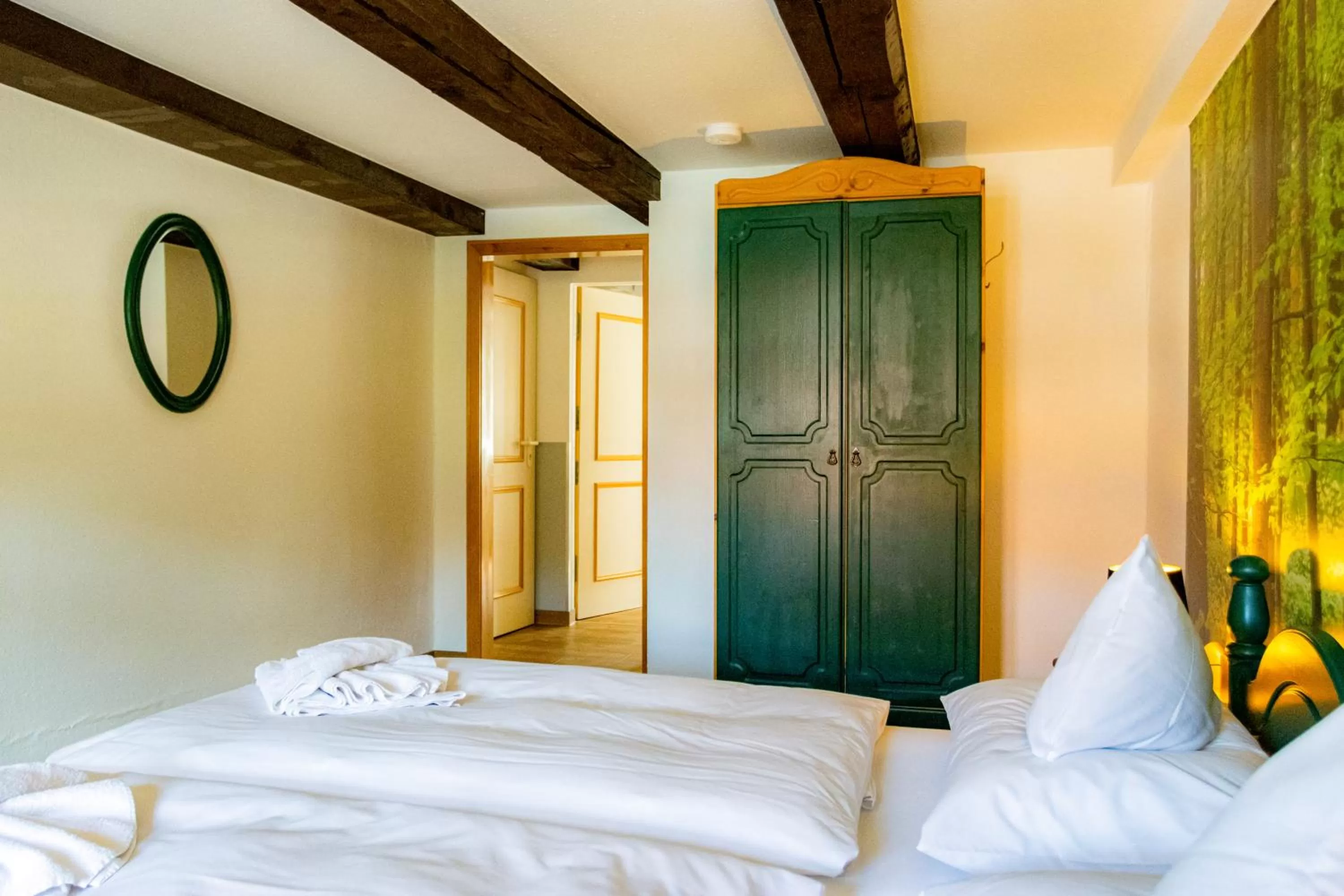 Bed in Hotel & Restaurant Brauner Hirsch Osterwieck