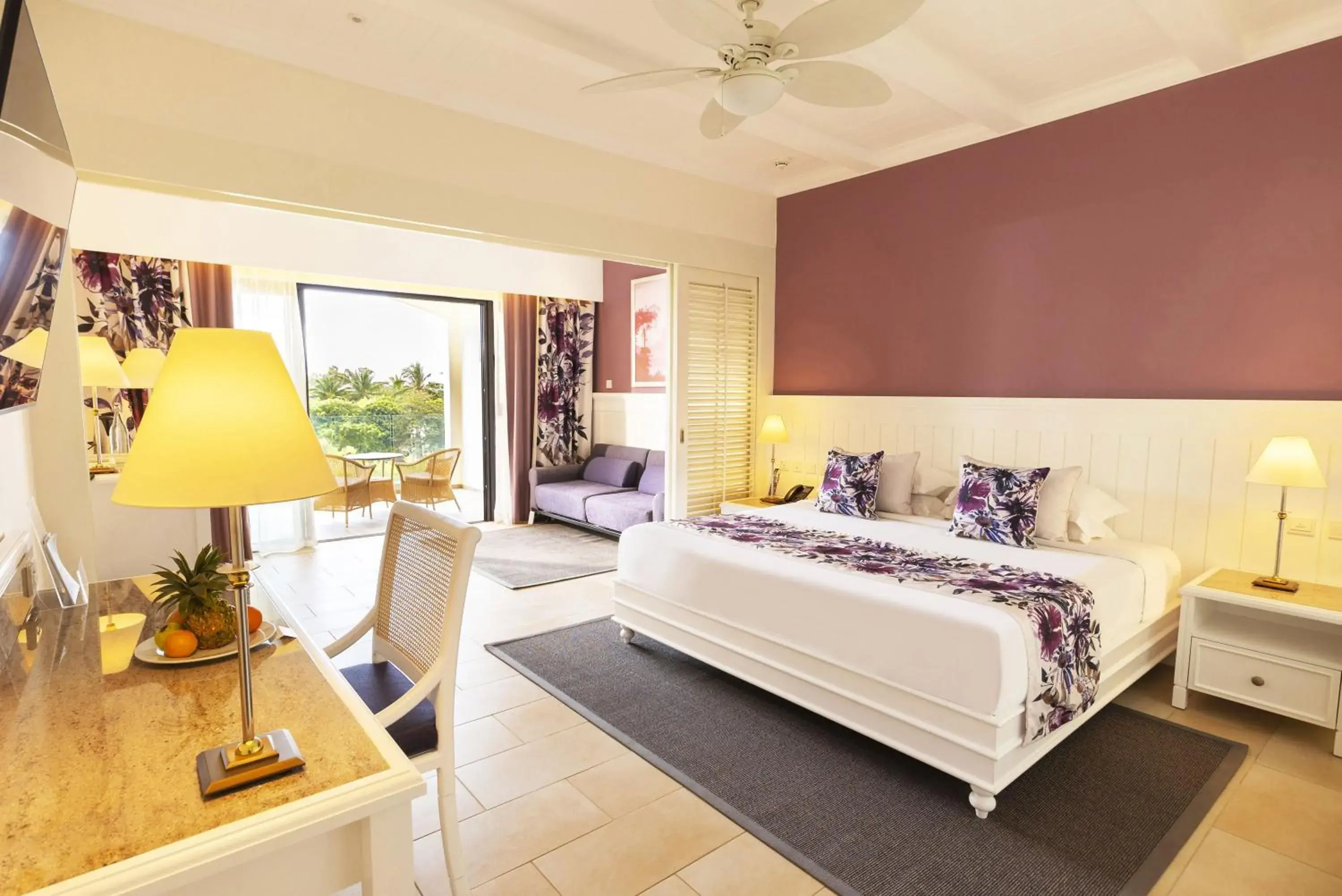 View (from property/room), Bed in Maritim Resort & Spa Mauritius View (from property/room), Bed in Maritim Resort & Spa Mauritius