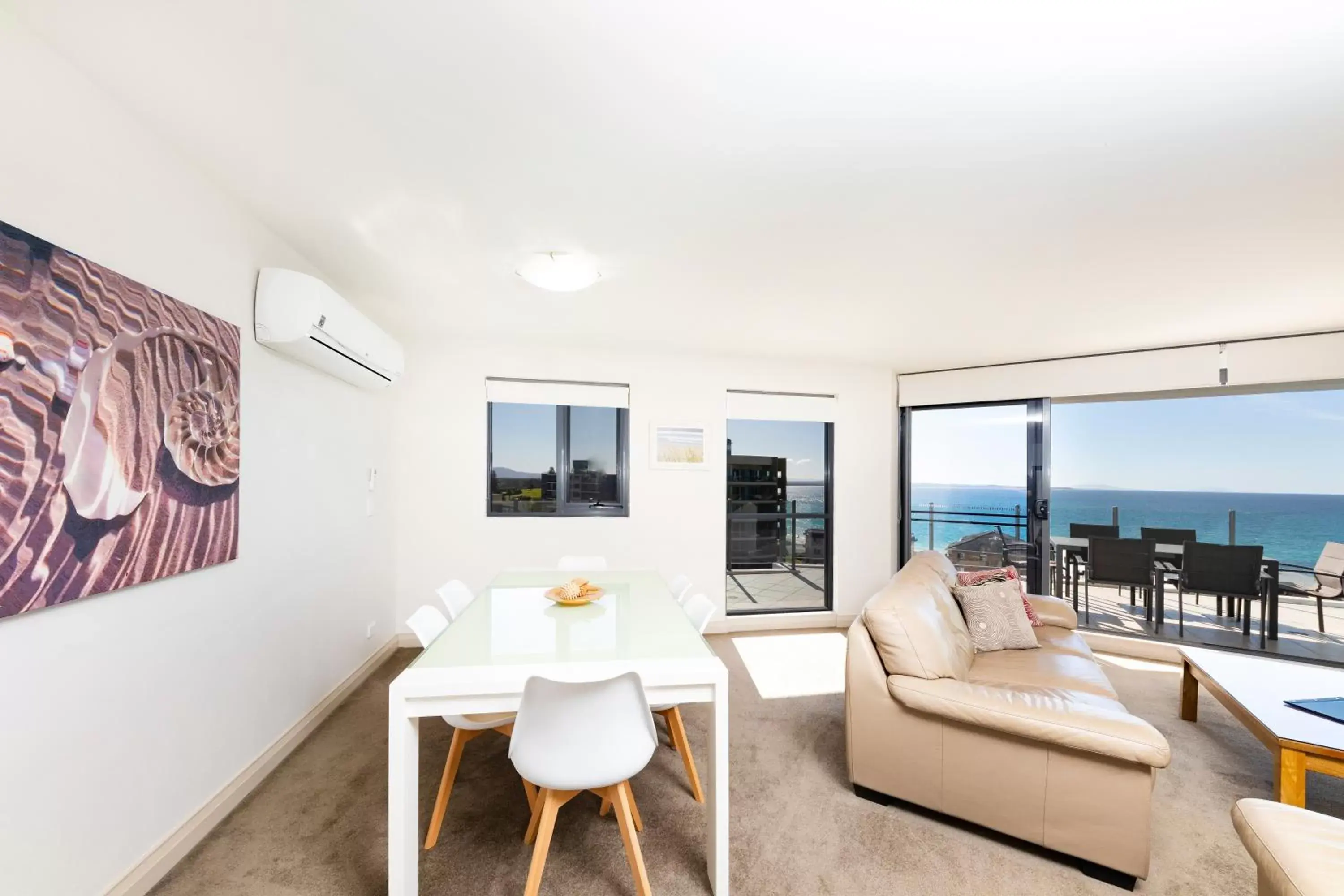 View (from property/room), Seating Area in Sevan Apartments Forster