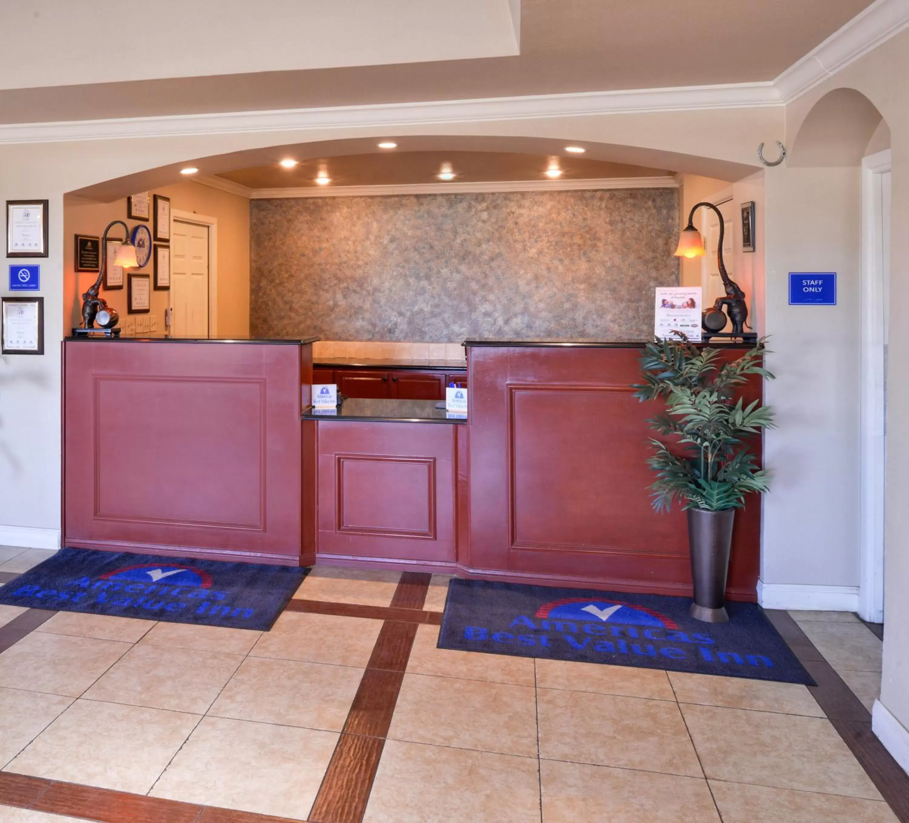 Lobby or reception, Lobby/Reception in Americas Best Value Inn Lubbock East