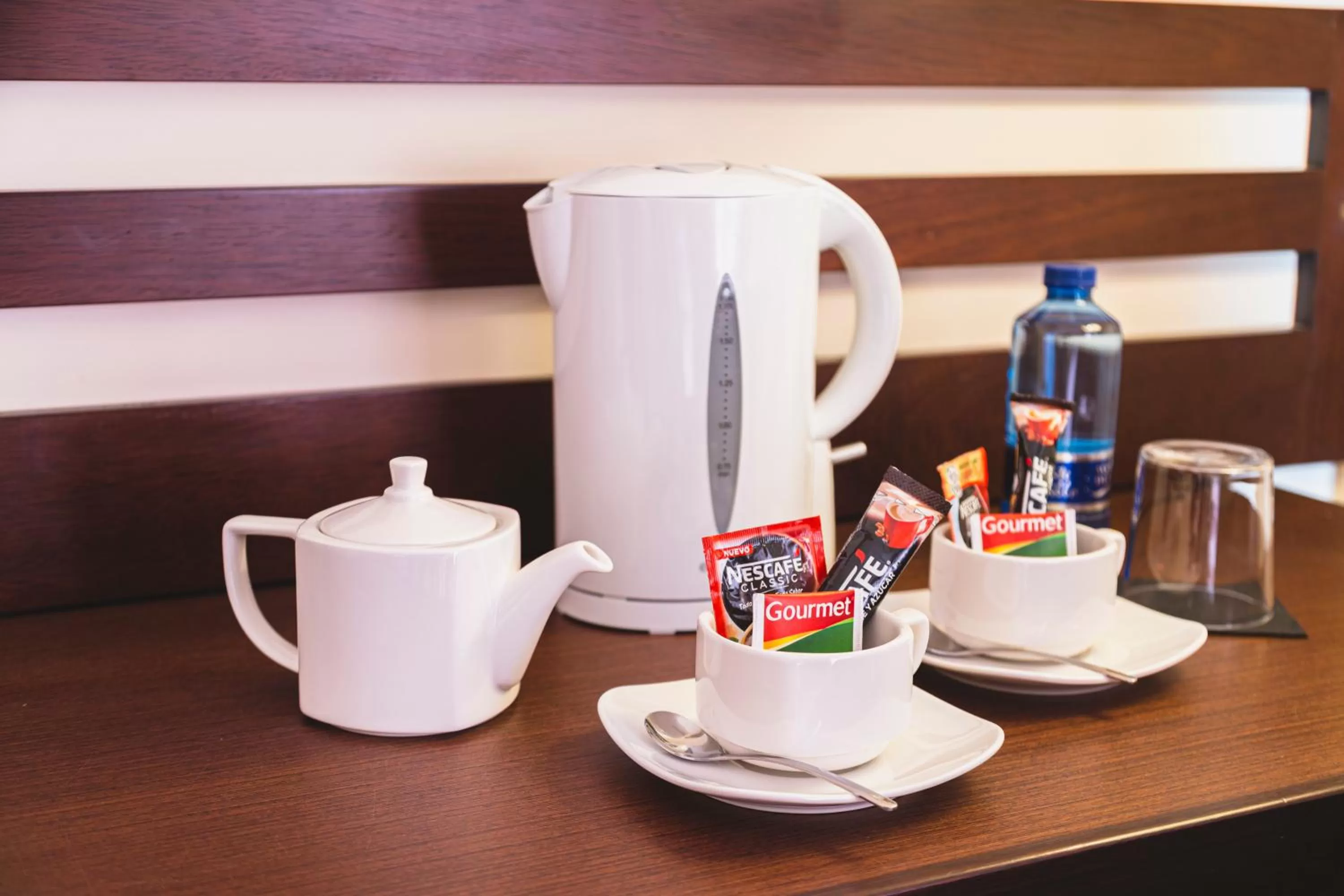 Coffee/tea facilities in Hotel Cristina