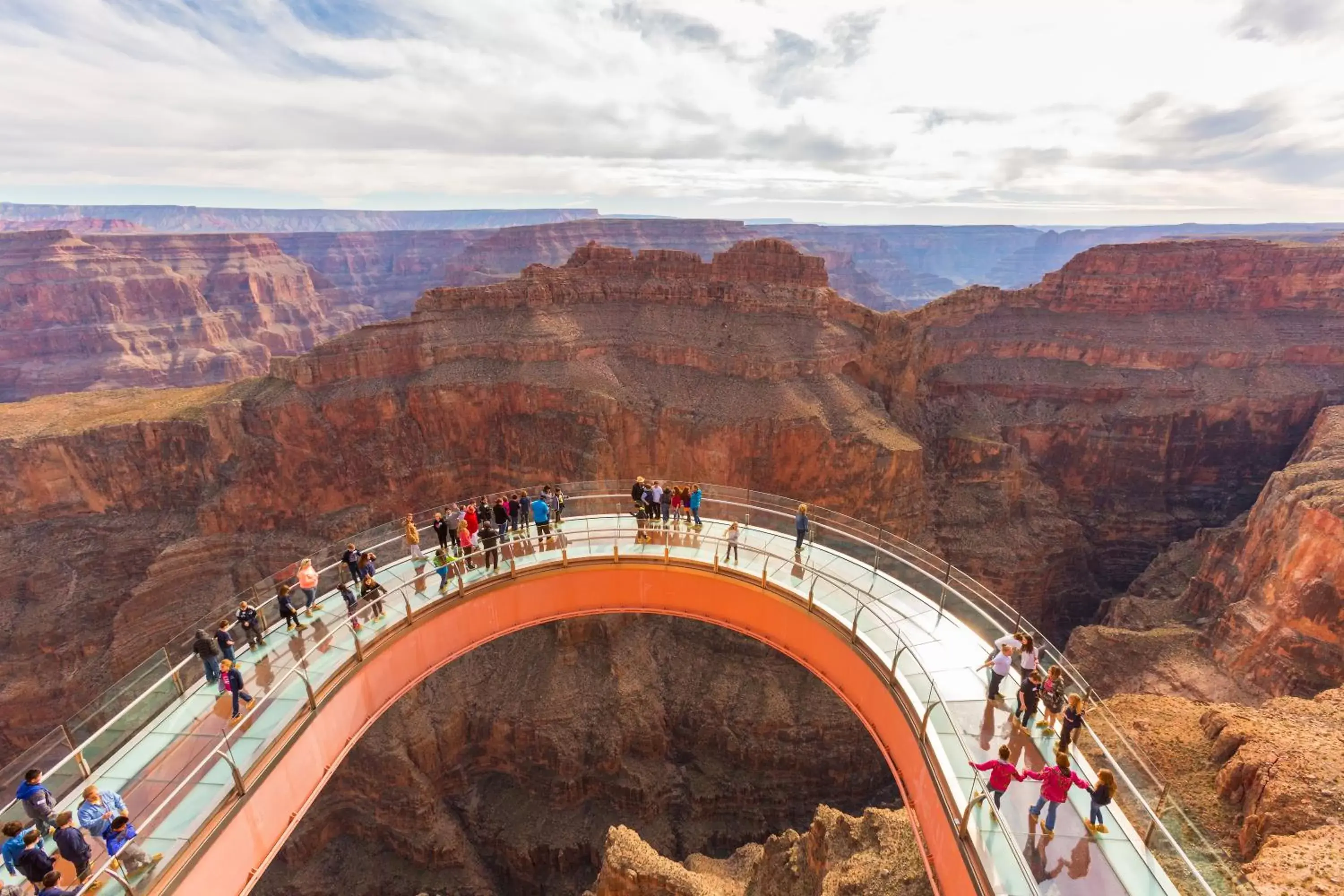 Bird's eye view, Bird's-eye View in Cabins at Grand Canyon West